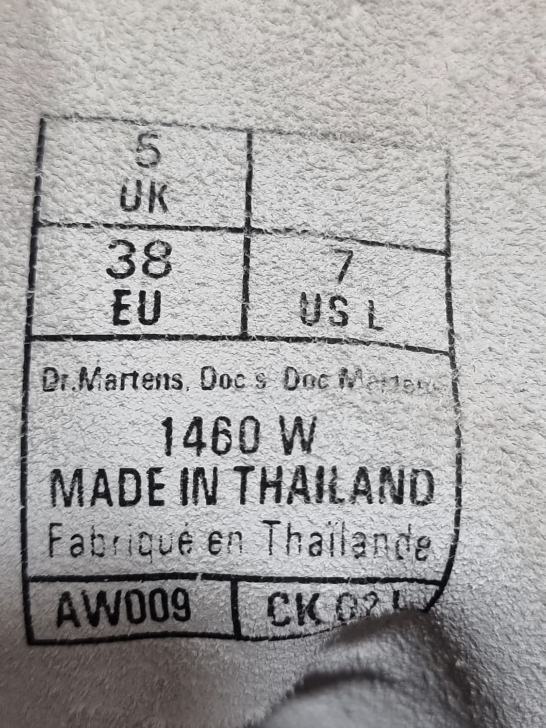 닥터마틴 플라워 8홀 워커 (C866 상품이미지5