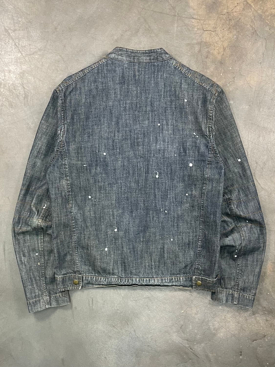 빈티지 페인티드 바이커 자켓 상품이미지7