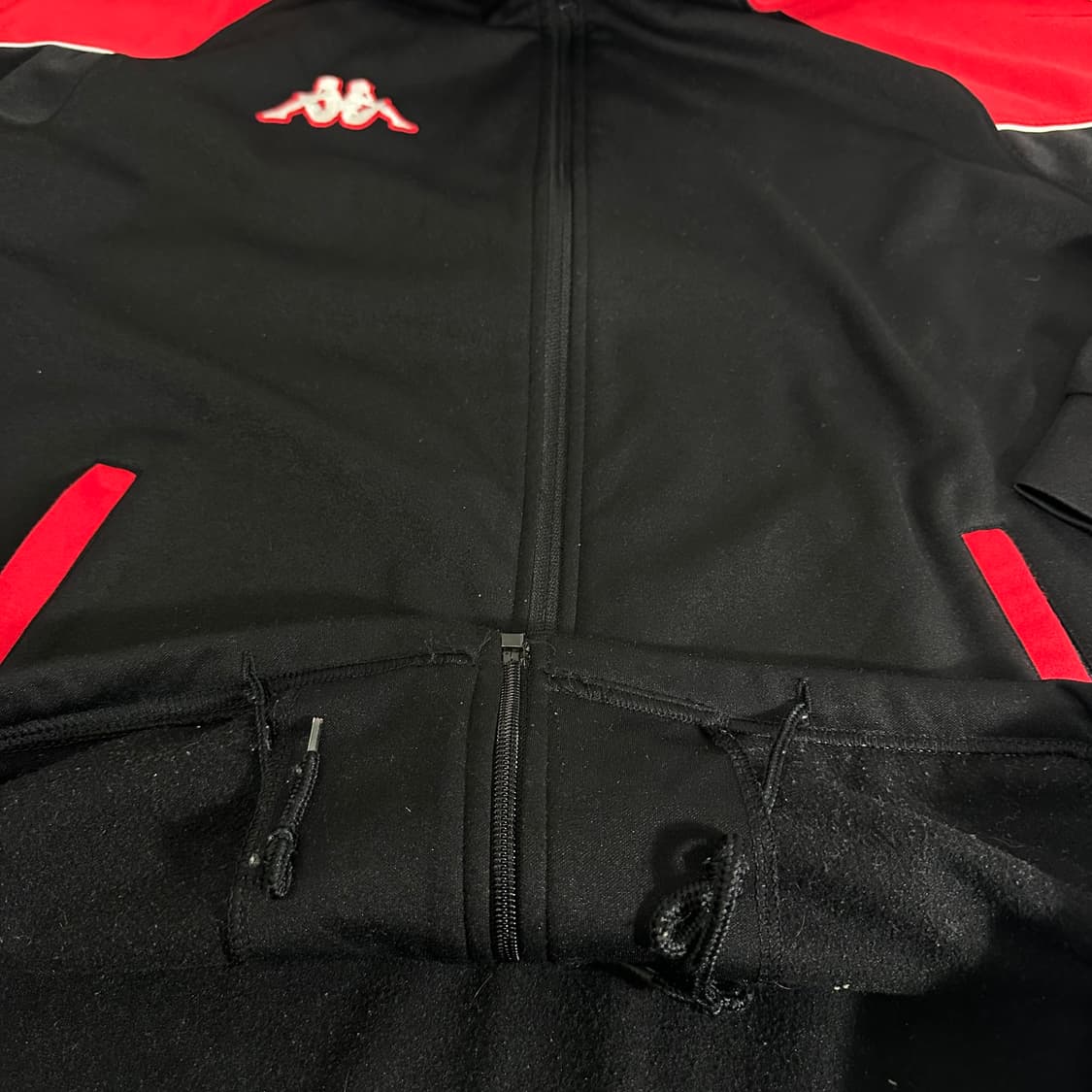 L 카파 블랙 트랙탑 집업 져지 상품이미지4