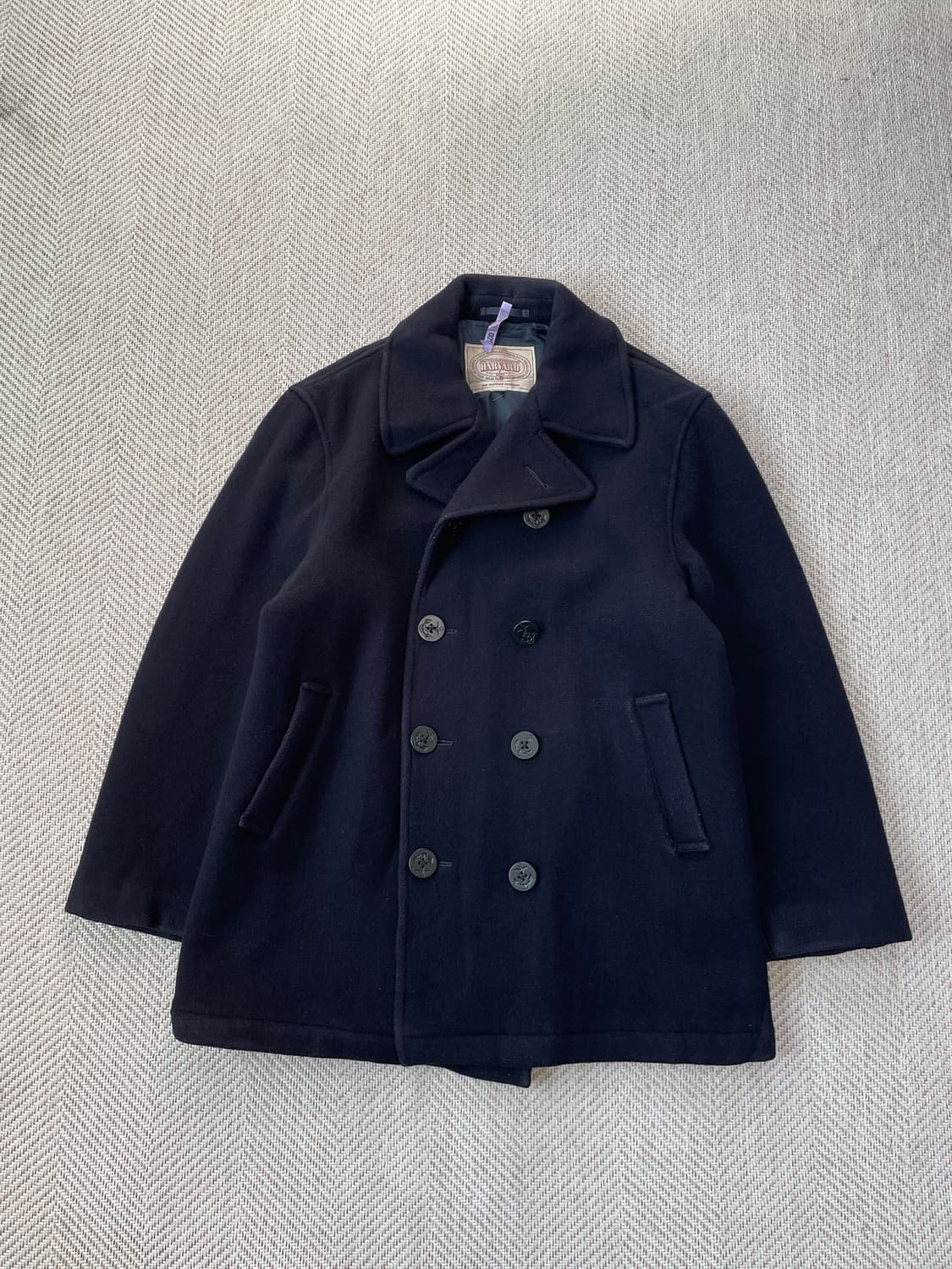 Harvard 빈티지 네이비 피코트 J03778 상품이미지2