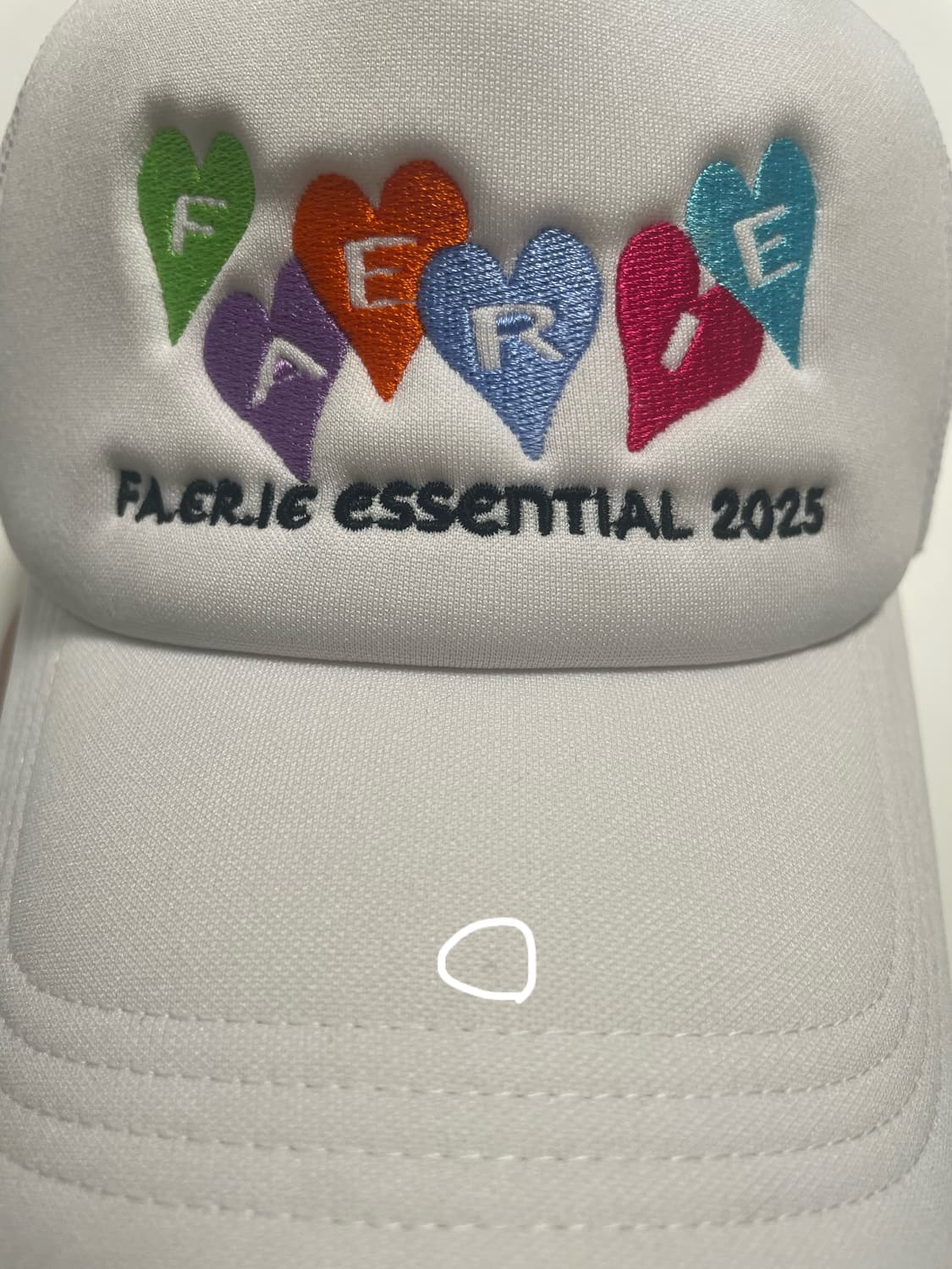 (새상품) 샵페어리 볼캡 fa.er.ie ❦ trucker cap 모자 상품이미지2