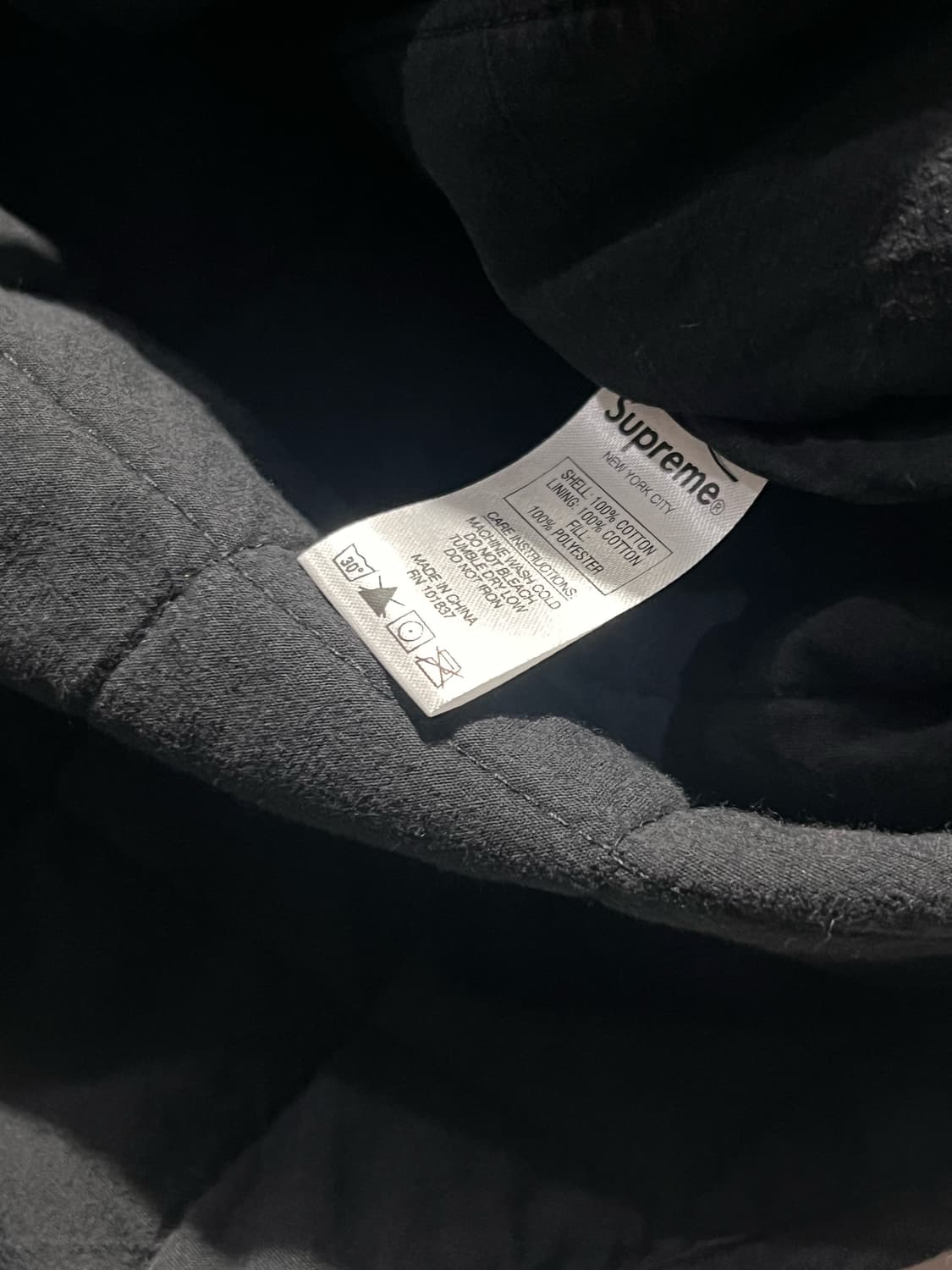 supreme 19FW Quilted Plaid Zip Up 상품이미지6