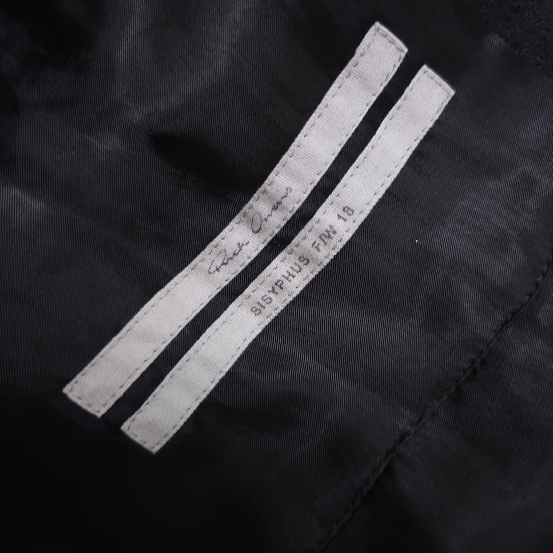 릭오웬스 18fw 뮤지엄 코트 상품이미지5