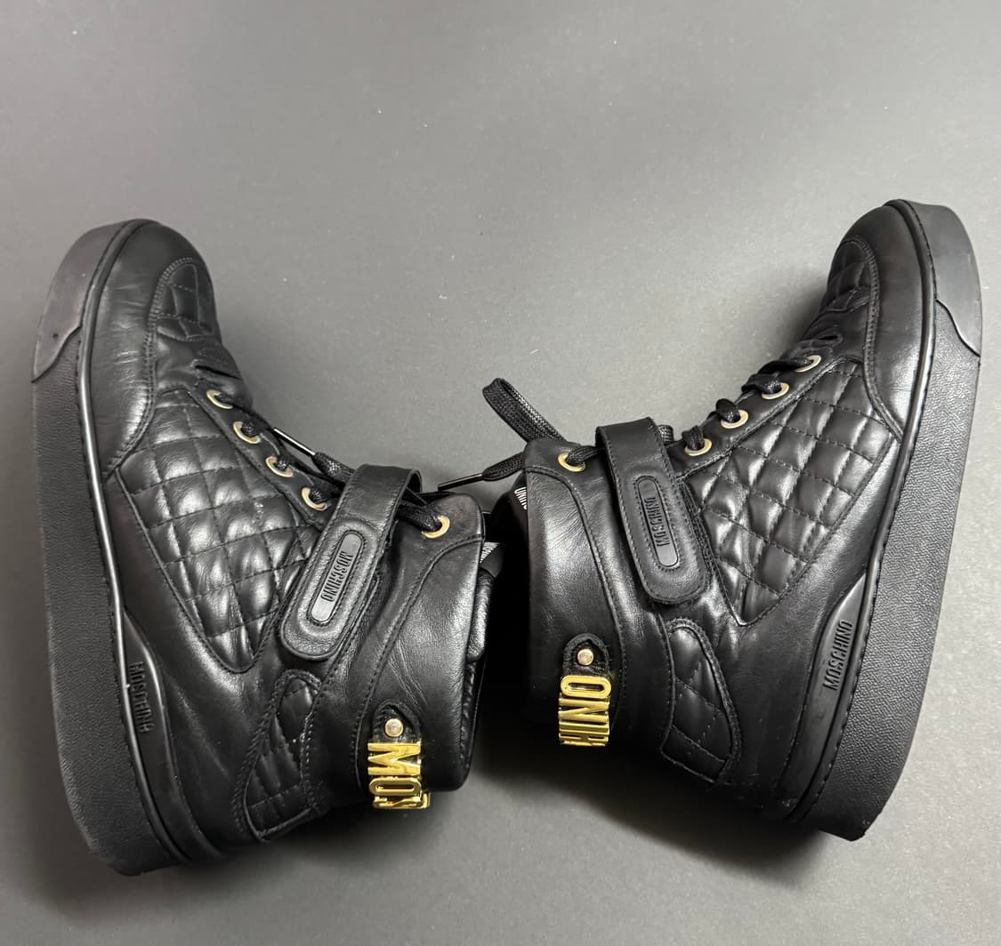 Moschino Couture Quilted Leather High-To 상품이미지2