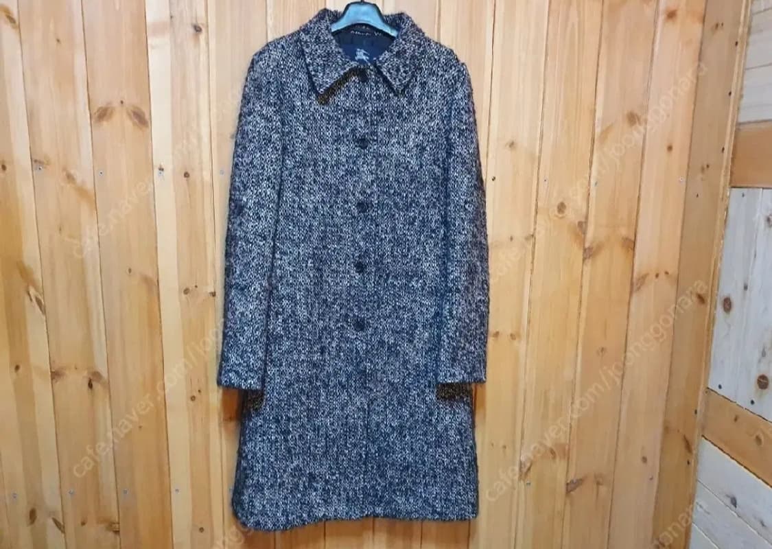 버버리 모직 코트 정품 여성 55 made in italy 상품이미지1