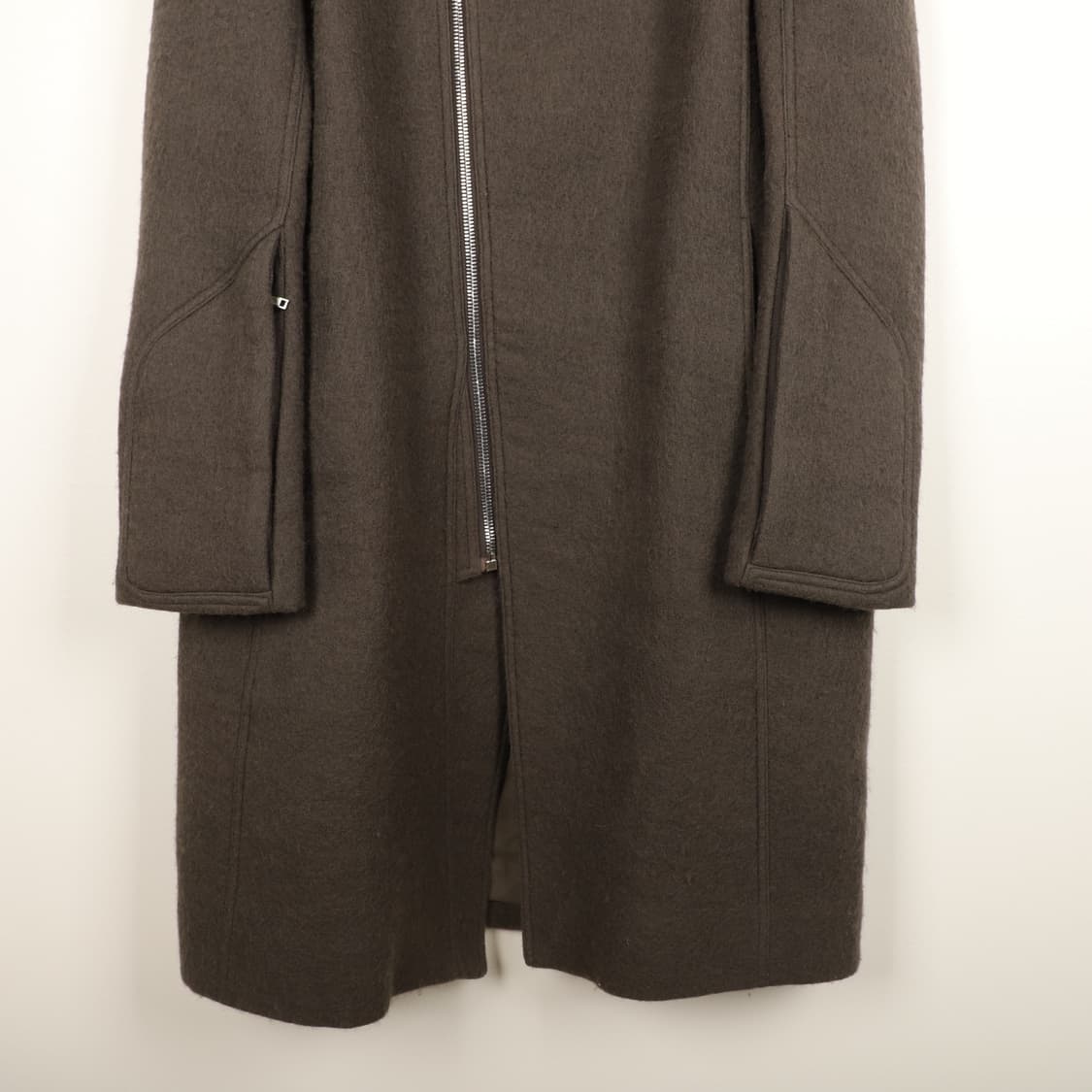 50 / Rick Owens 릭오웬스 몰리노 사선 집업 코트 상품이미지4