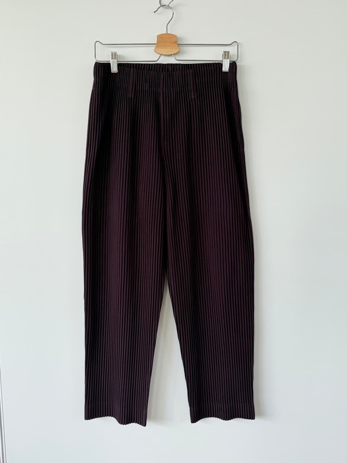 옴므플리세 팬츠 퍼플컬러 (희귀컬러) 상품이미지1