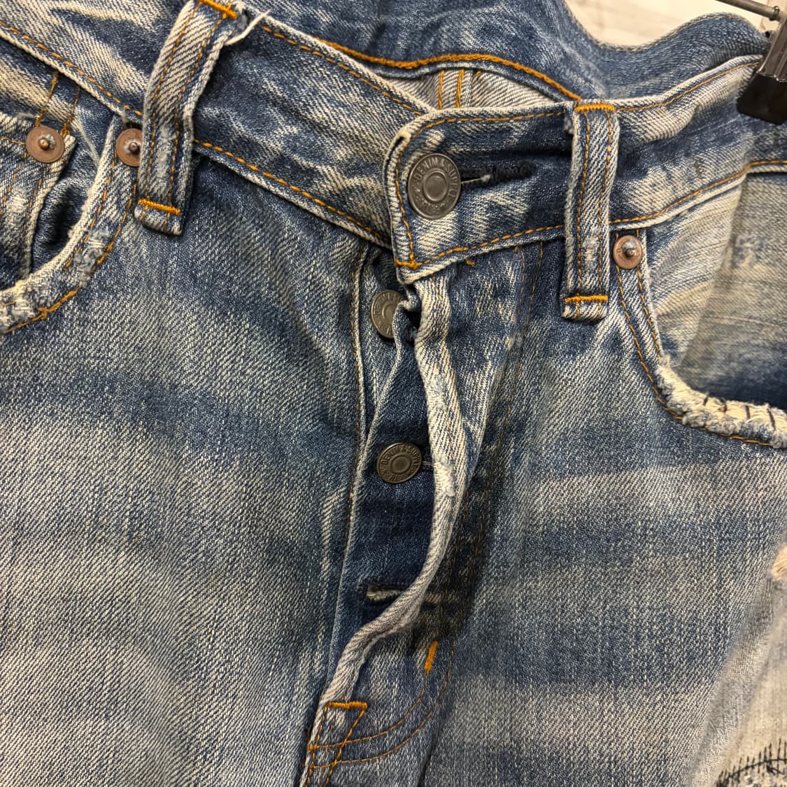 폴로 데님엔서플라이 패치워크 데님30 상품이미지3