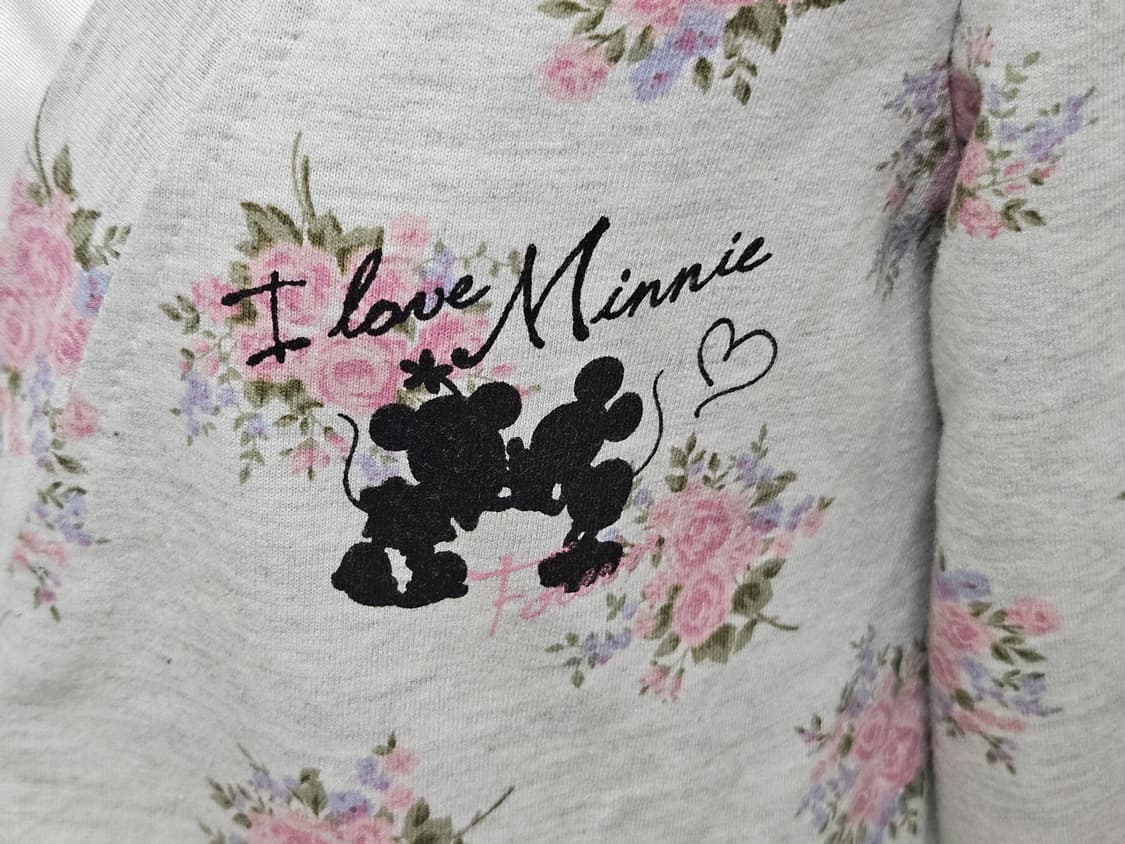 디즈니 미키마우스 플라워  면 가디건 그레이 상품이미지2