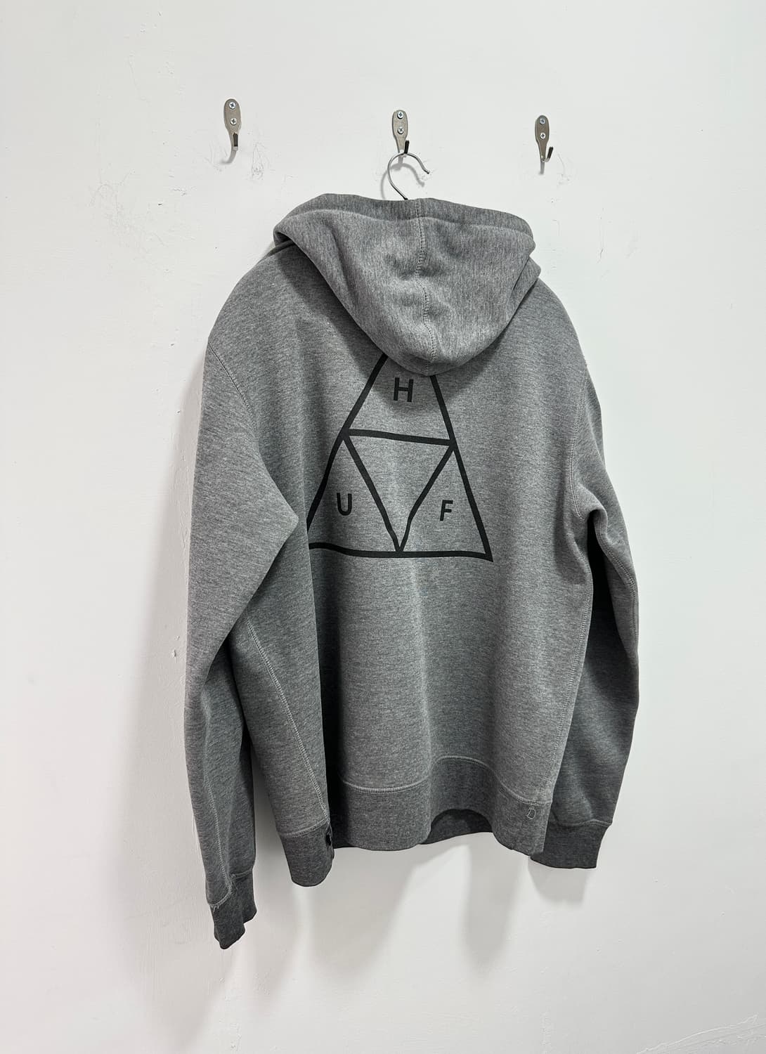 HUF 소매 레터링 후드집업 상품이미지6