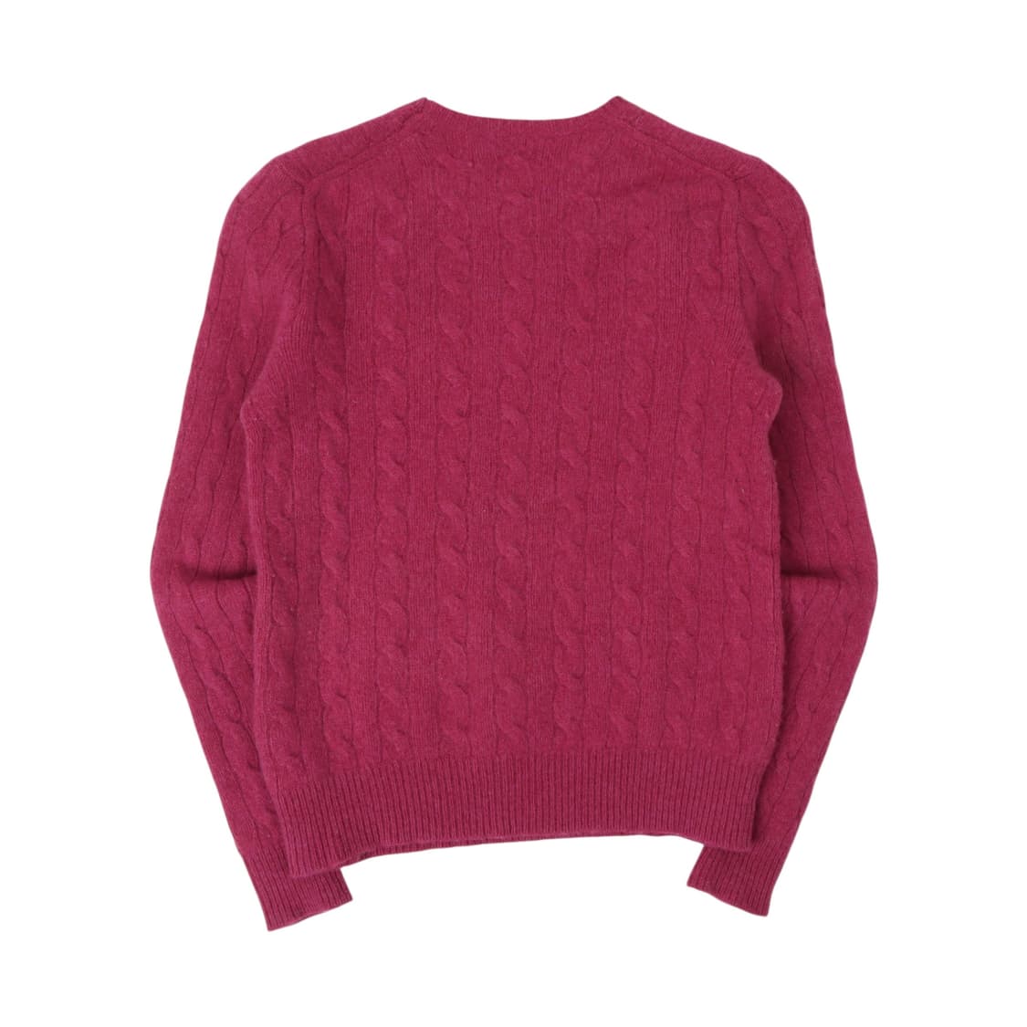 폴로 랄프로렌 핑크 울 캐시미어 케이블 니트 상품이미지5