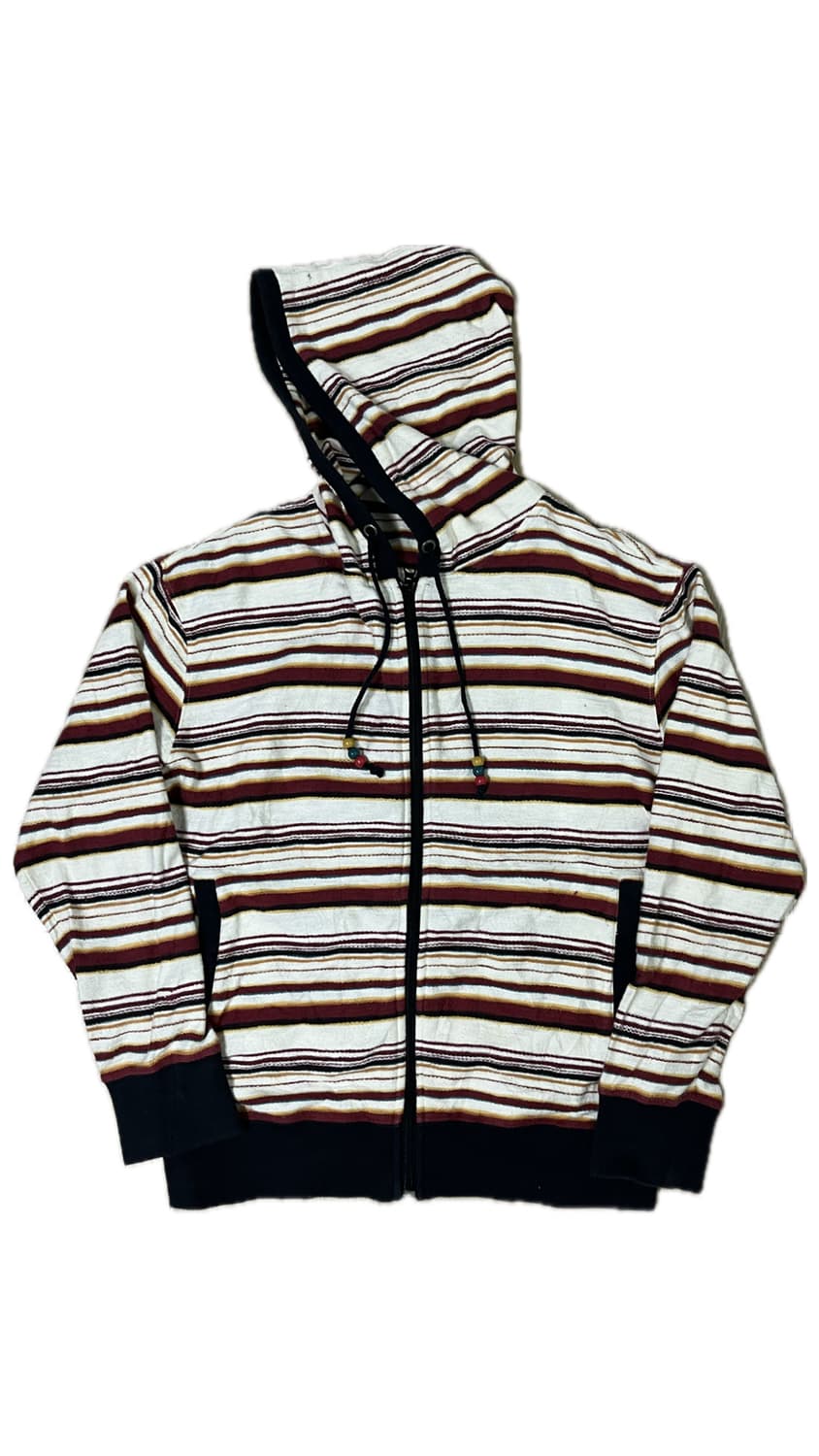 Villand 에스닉 스트라이프 후드집업 상품이미지6