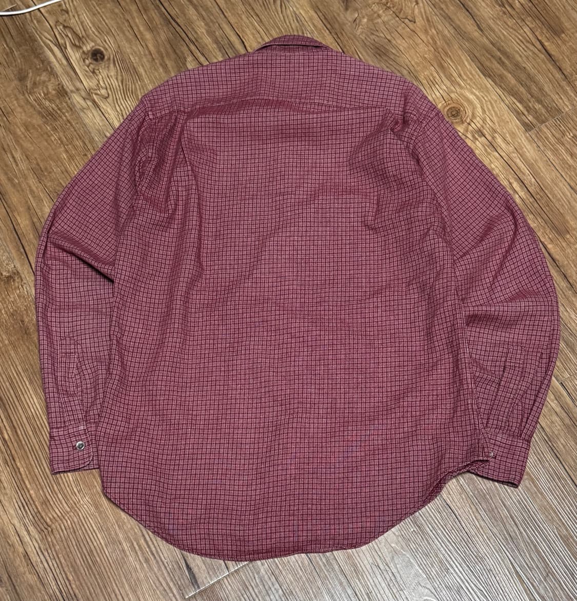 [L] 빔즈 빈티지 체크 셔츠 상품이미지3