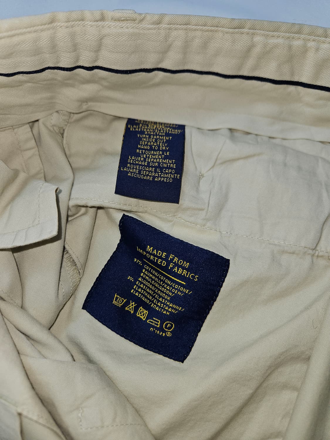 폴로 랄프로렌 신형 스트래치 치노팬츠 클래식 슬랙스 바지 30 상품이미지5