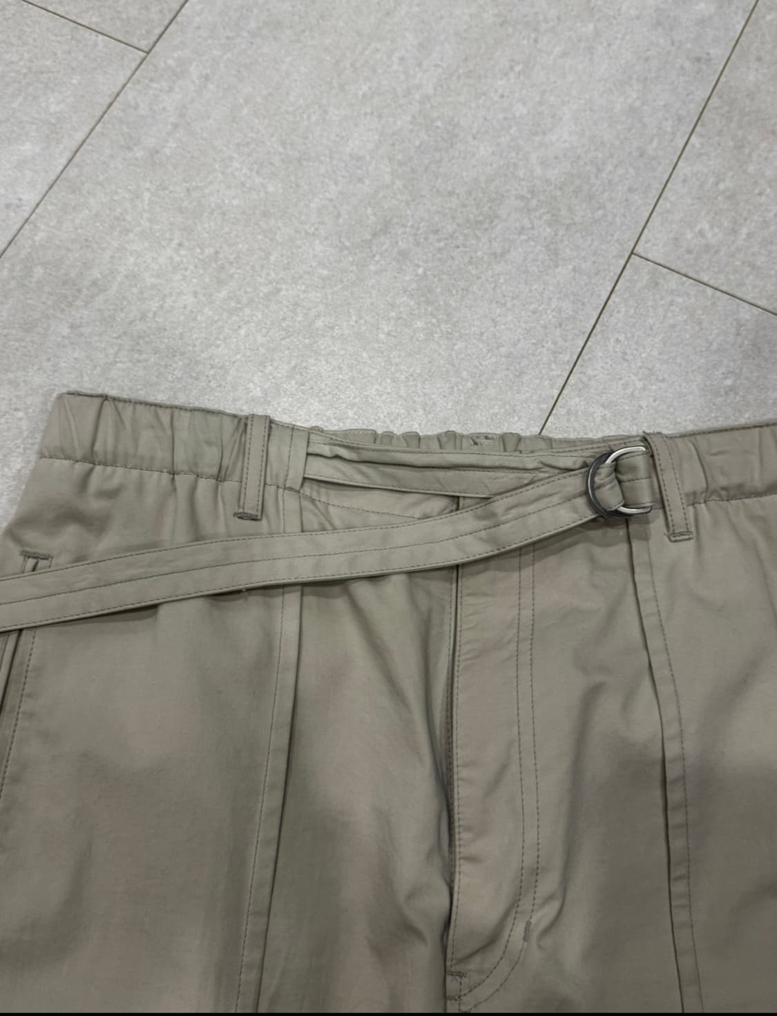 인사일런스 커브드 코튼팬츠 상품이미지3