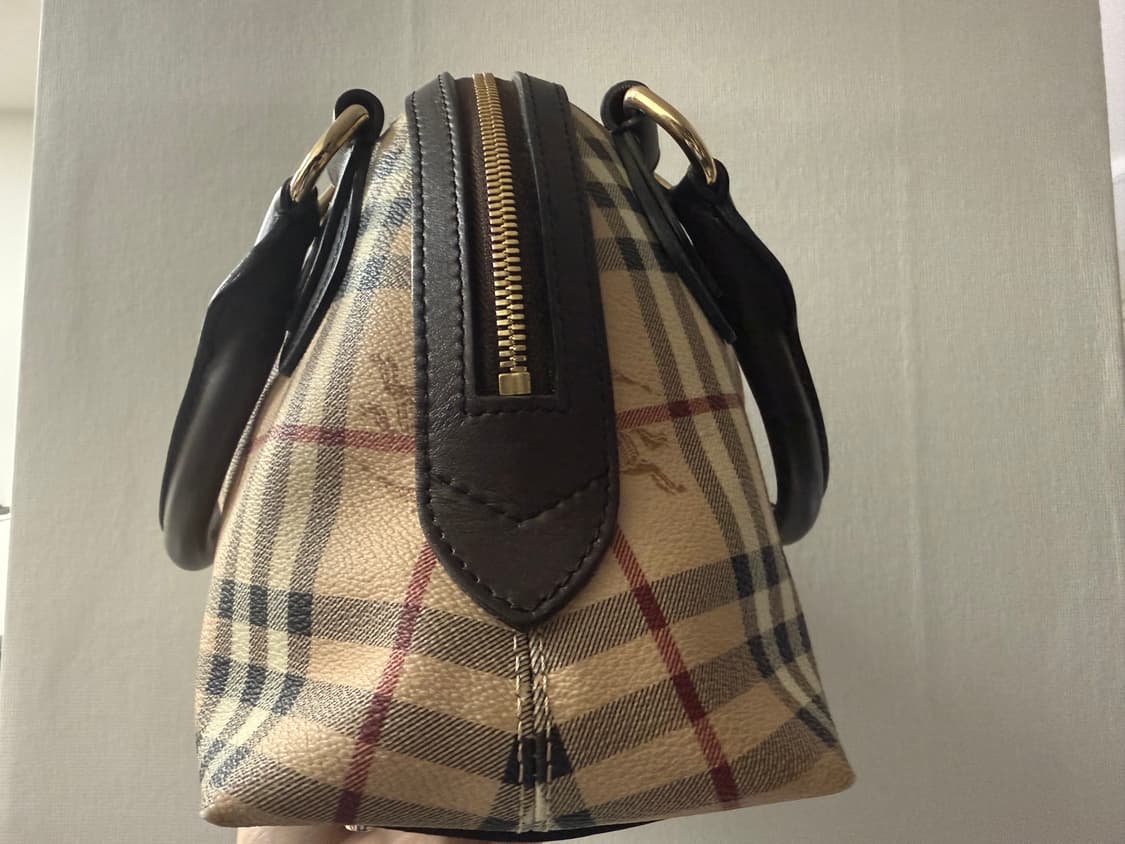 버버리 노바 체크 보스턴백 상품이미지2