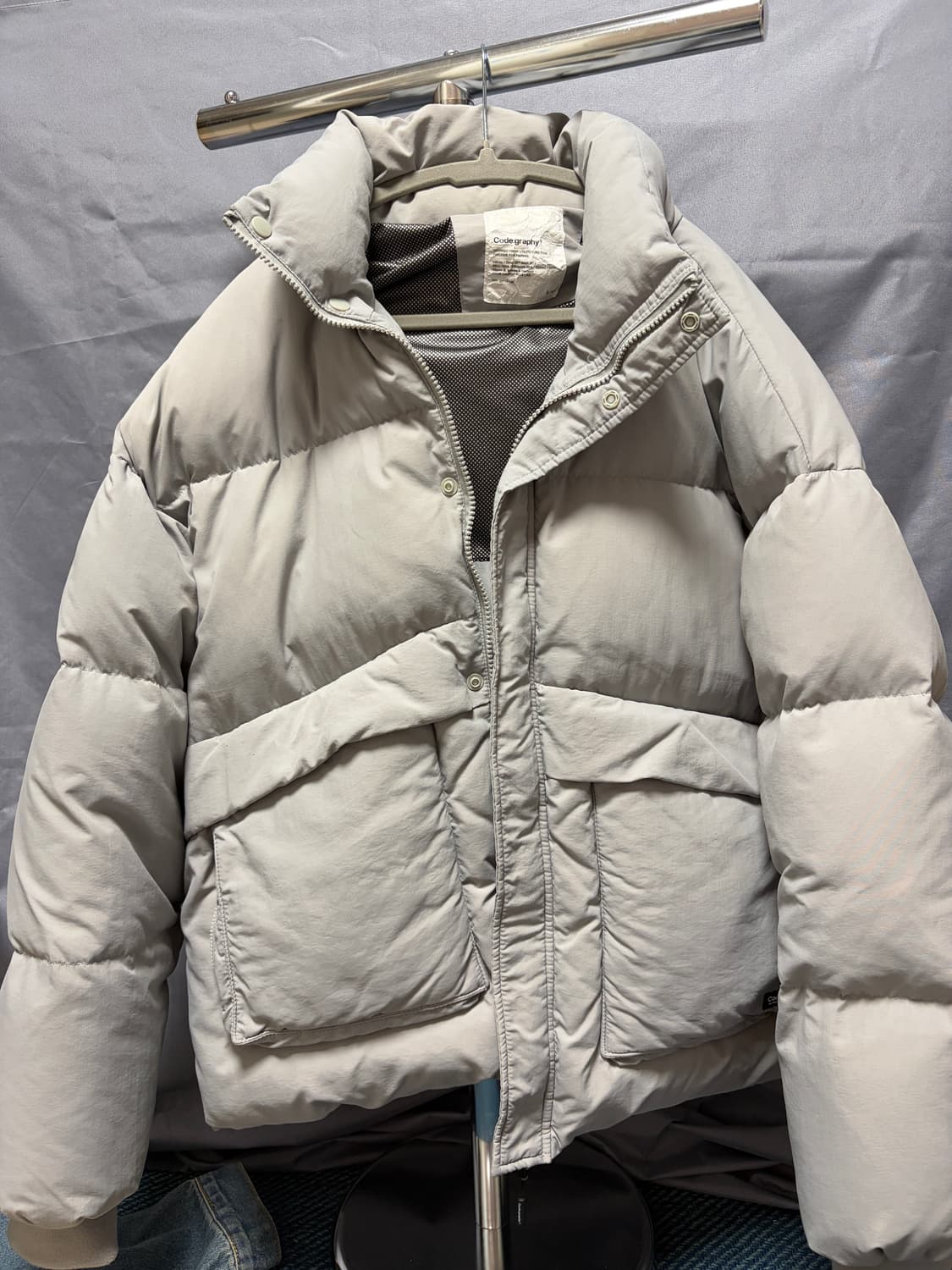 코드그라피 숏패딩 푸퍼 (L) 상품이미지1