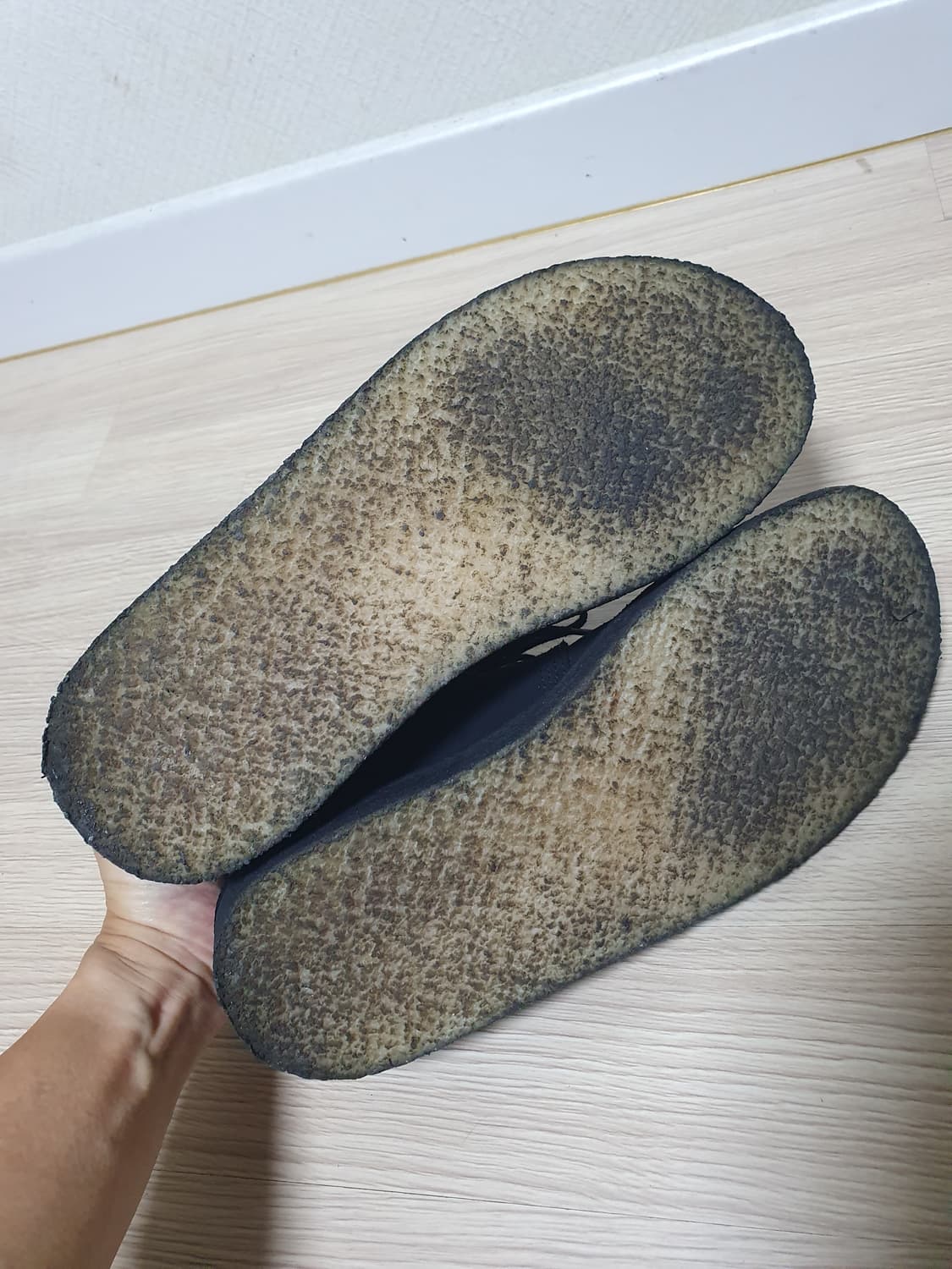 클락스 데저트 트랙 부츠 블랙 스웨이드265 상품이미지7