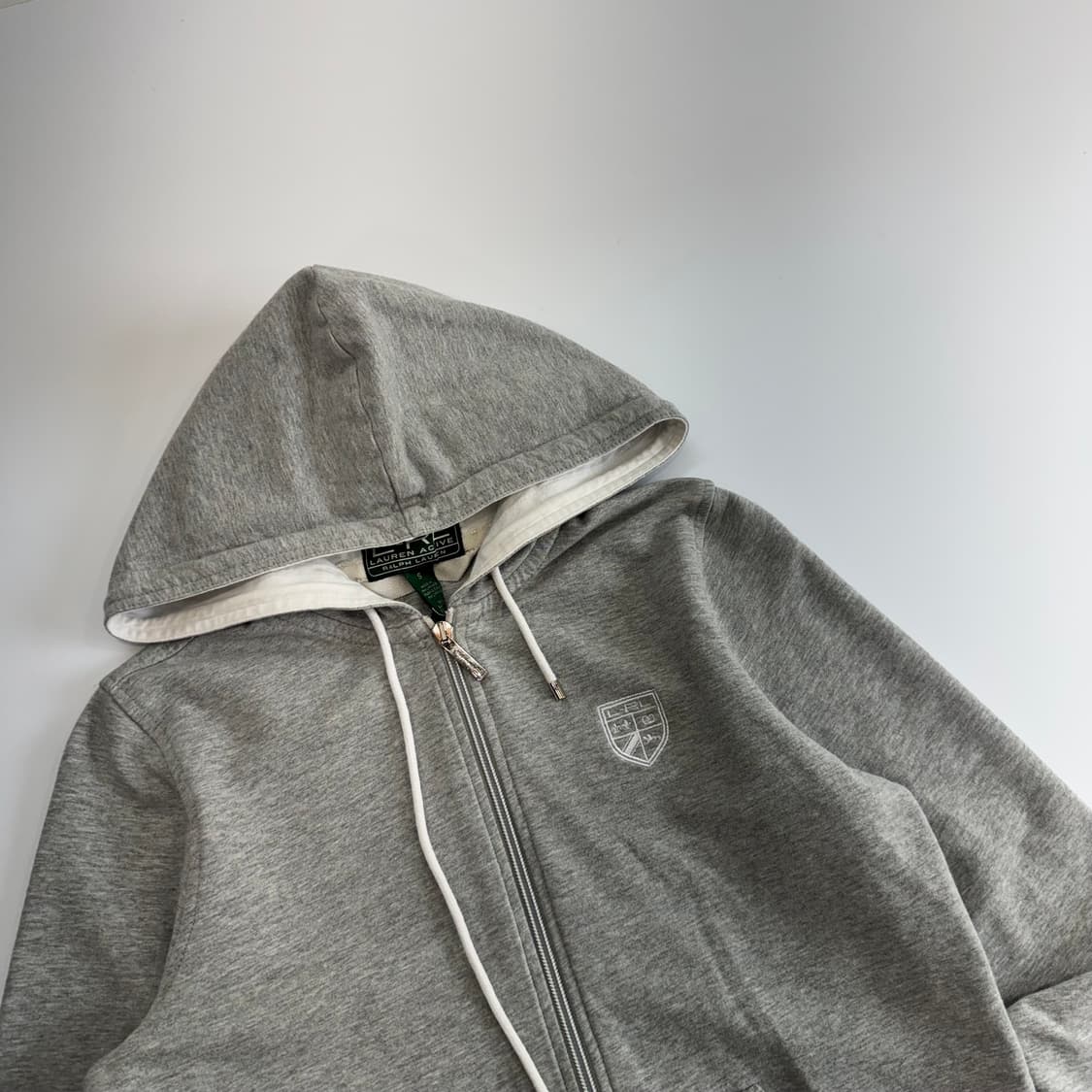 Polo 폴로 그레이 후드집업 상품이미지4