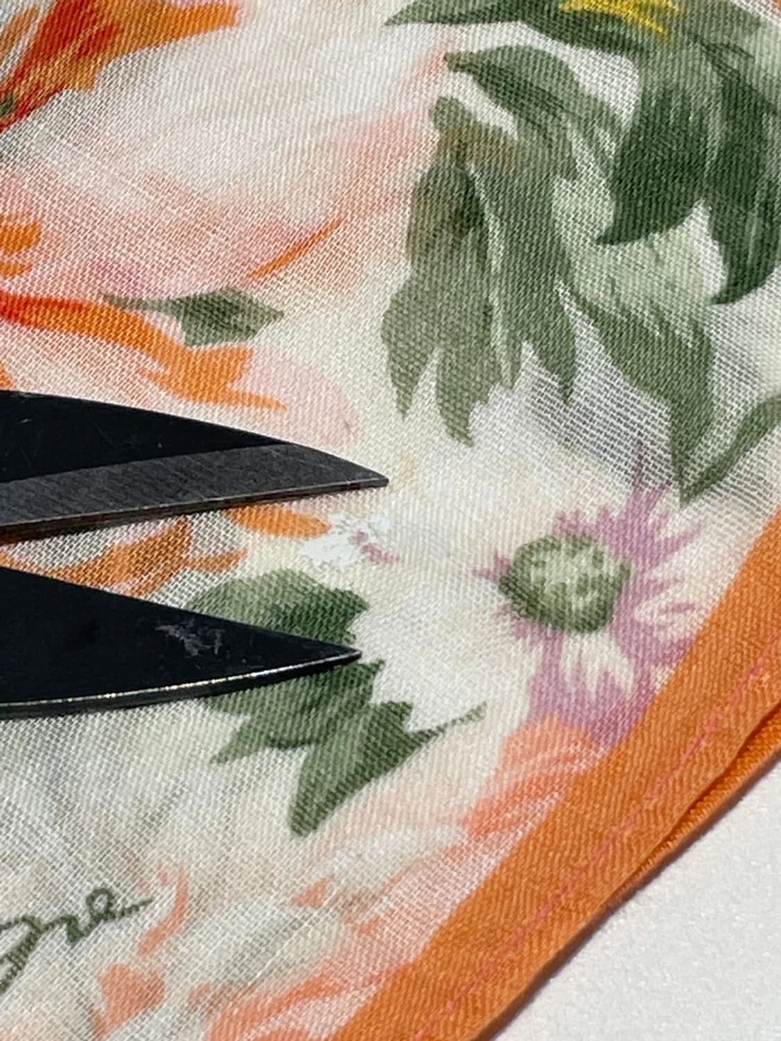 겐조 00s 재팬 플라워 패턴 쁘띠 손수건 A1461 상품이미지5