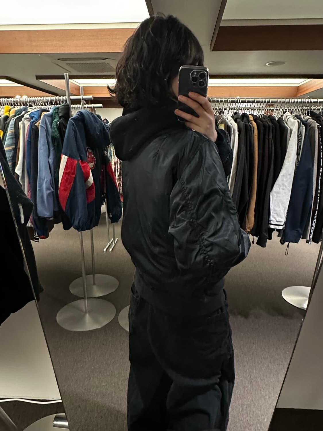 M)Turkey Bear 70s 빈티지 리버시블 항공점퍼 (Talon) 상품이미지2