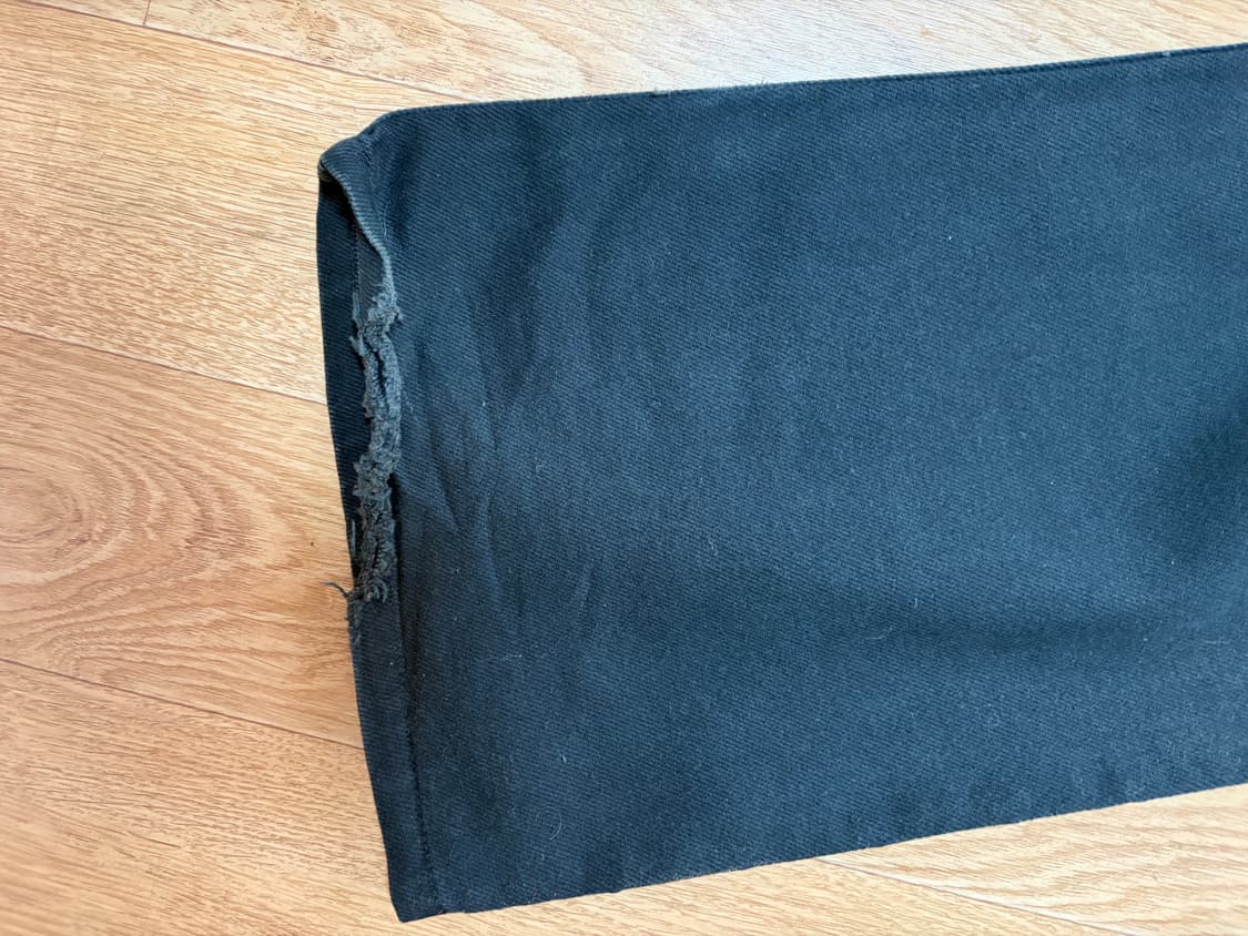 준야 X 꼼데 스터드 블랙 팬츠 L 사이즈 판매합니다.  상품이미지7