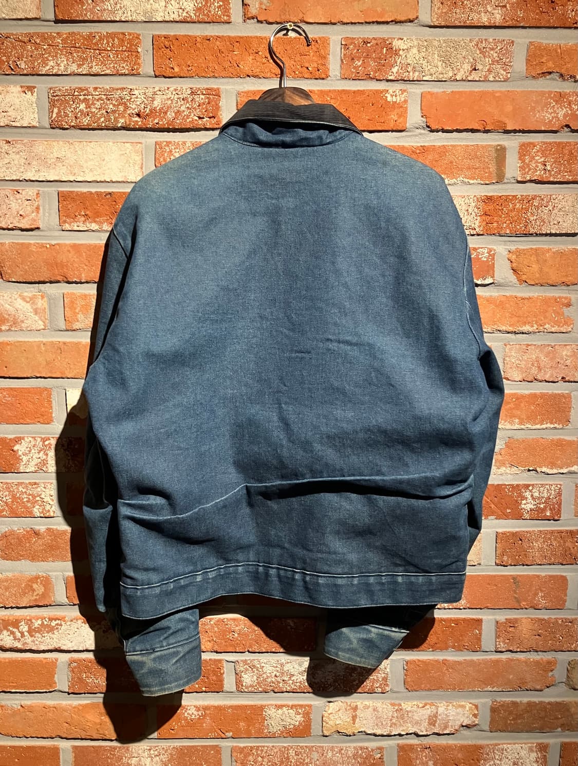 70s USA 빈티지 랭글러 빅벤 데님 워크 자켓 상품이미지8