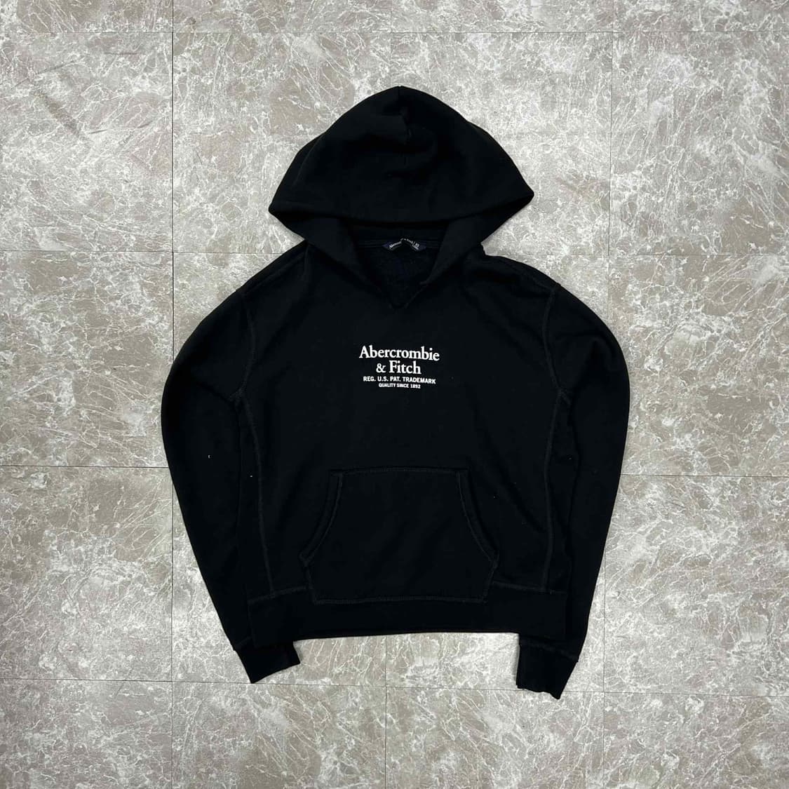 아베크롬비 y2k 블랙 걸즈 스웨트셔츠 후드티(XS) 상품이미지2