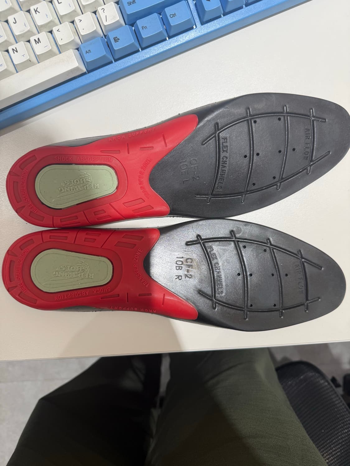 레드윙 깔창96388레드베드 us10사이즈 판매 상품이미지4