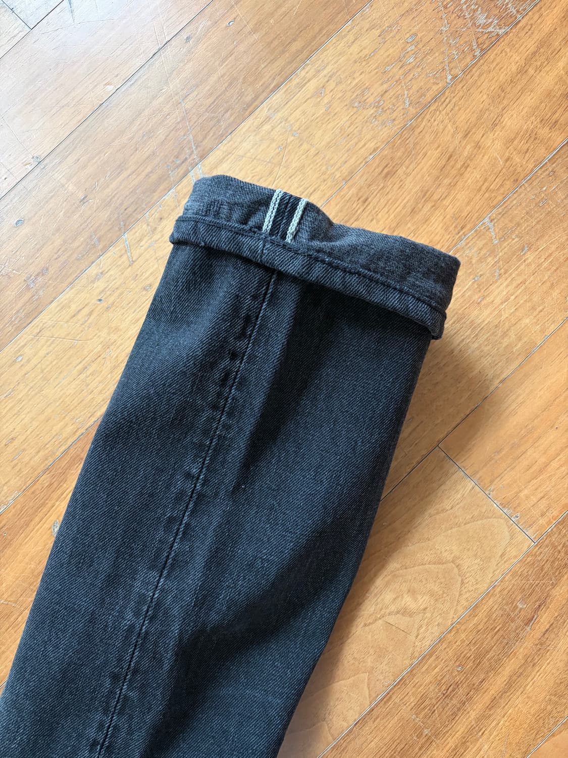 rrl 더블알엘 블랙워싱진 셀비지진 흑청진 상품이미지4