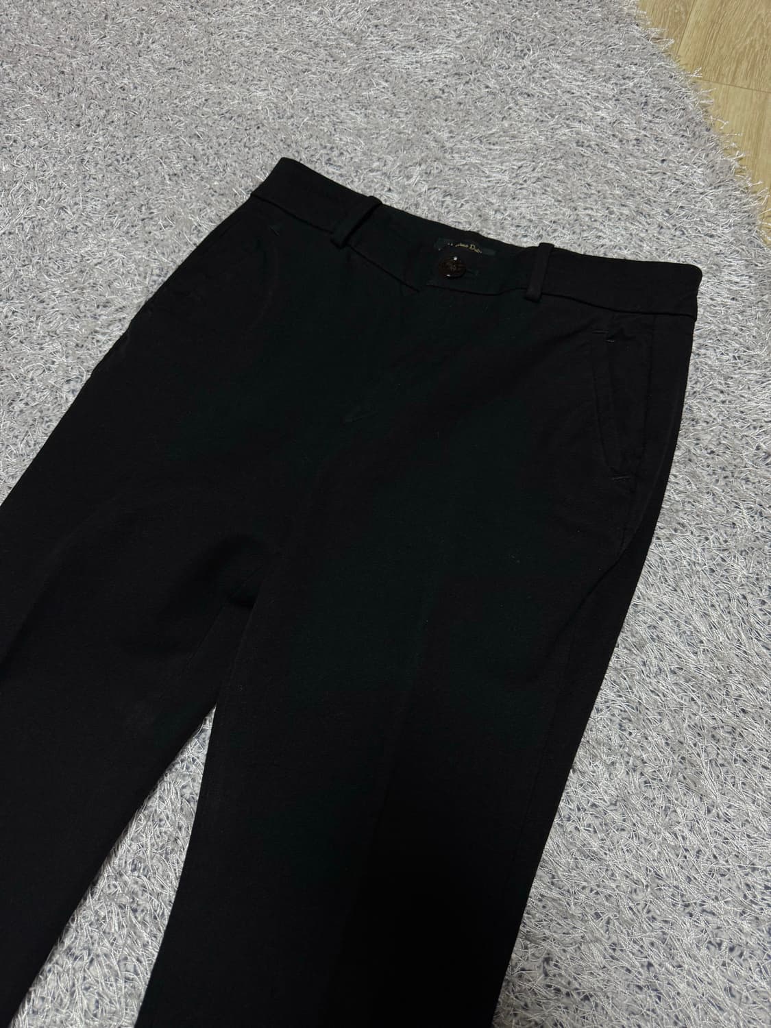 [Massimo Dutti] 마시모두띠 블랙 바지 EUR 36 9부 바지 상품이미지2