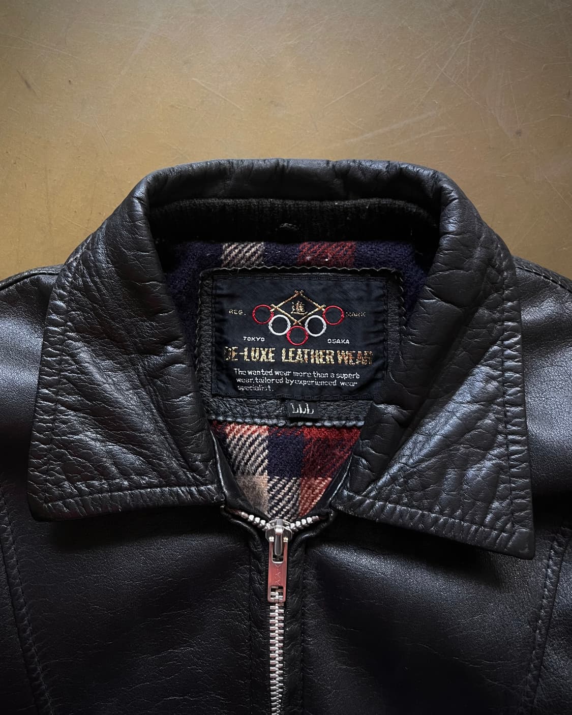 Death Note Hand Painted Leather Bomber 상품이미지6