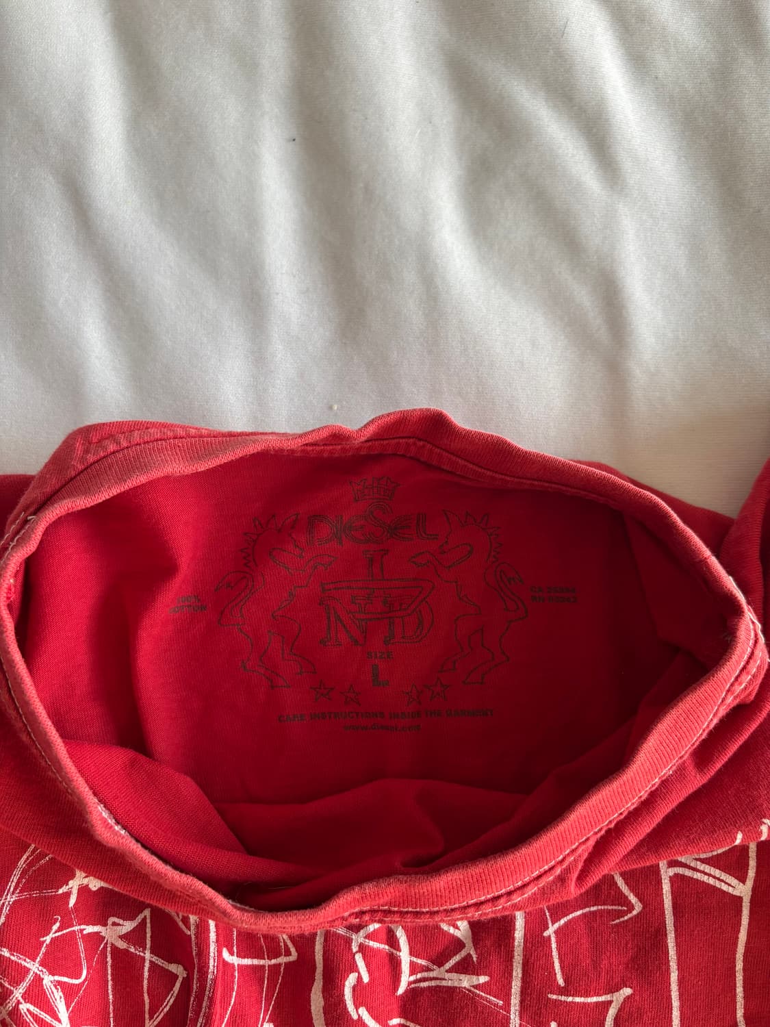 Diesel 반팔 티셔츠 상품이미지3