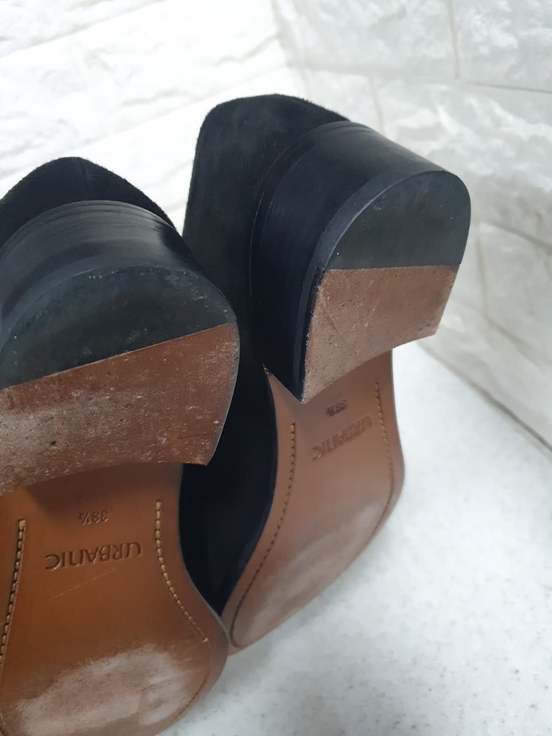 얼바닉 URBANIC 여성 스웨이드 로퍼 255mmA급10/9 상품이미지9