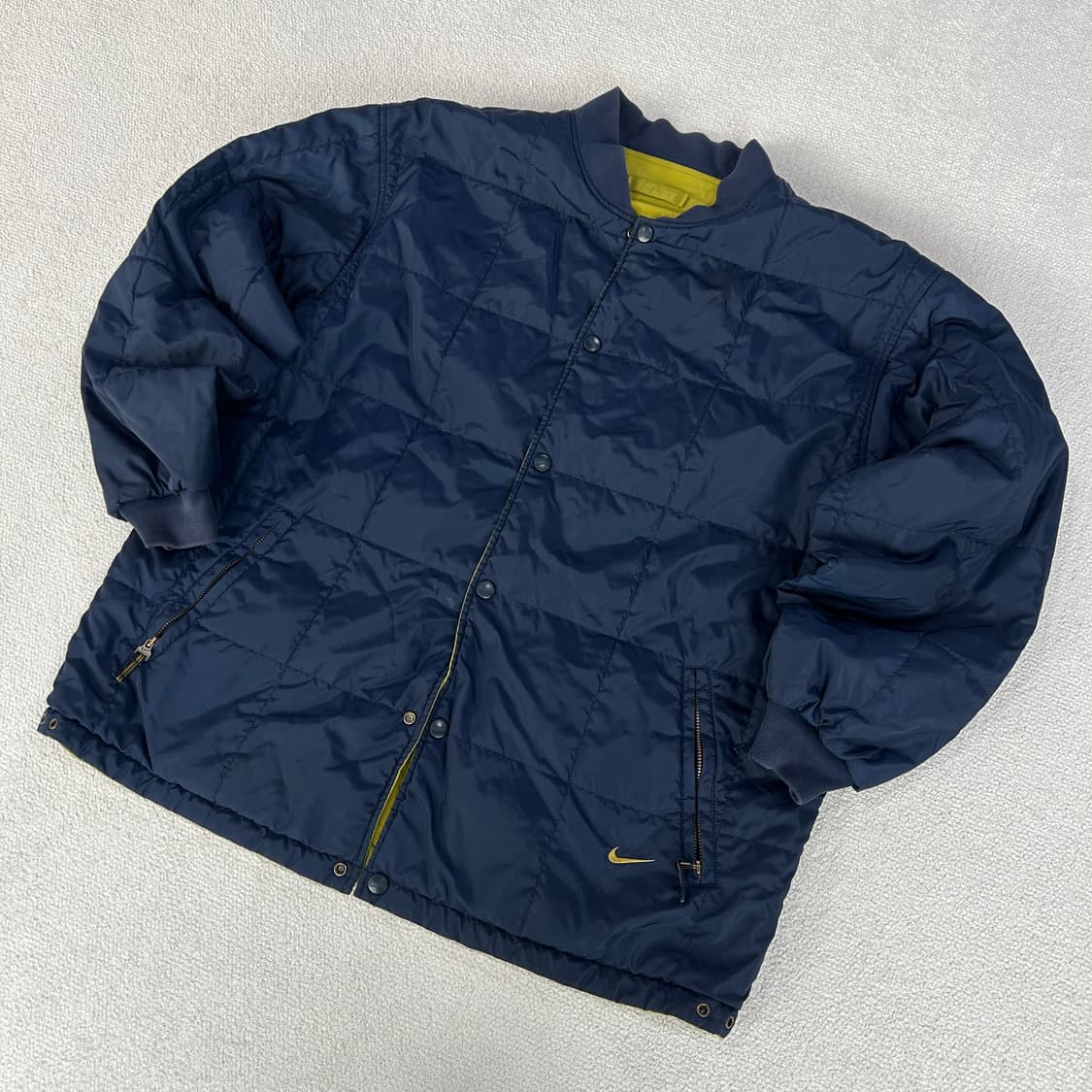 나이키 양면 리버시블 퀄팅 구형 자켓 100 상품이미지1