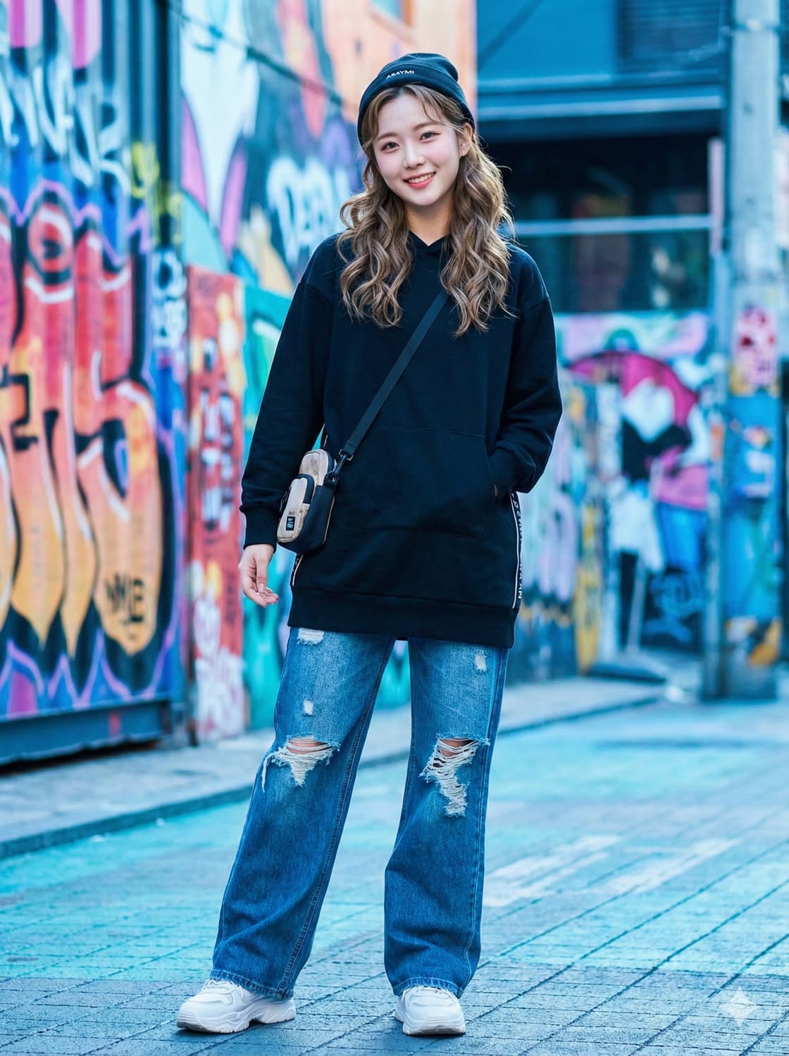 젝시믹스 사이드로고 롱 후드티_S 상품이미지1