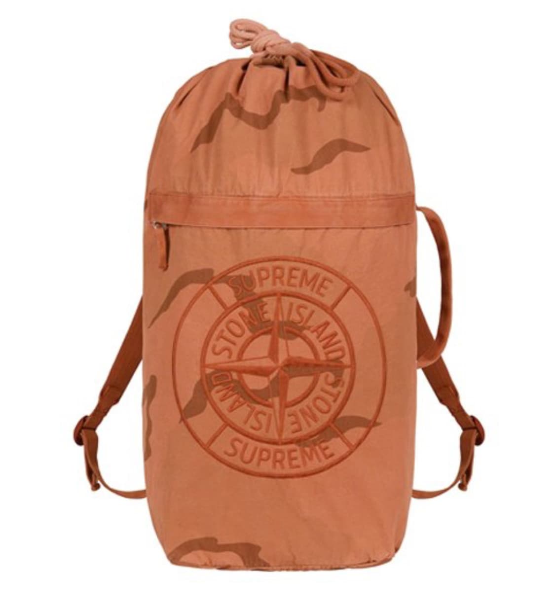 슈프림x스톤아일랜드 카모 더플백팩 코랄 상품이미지1