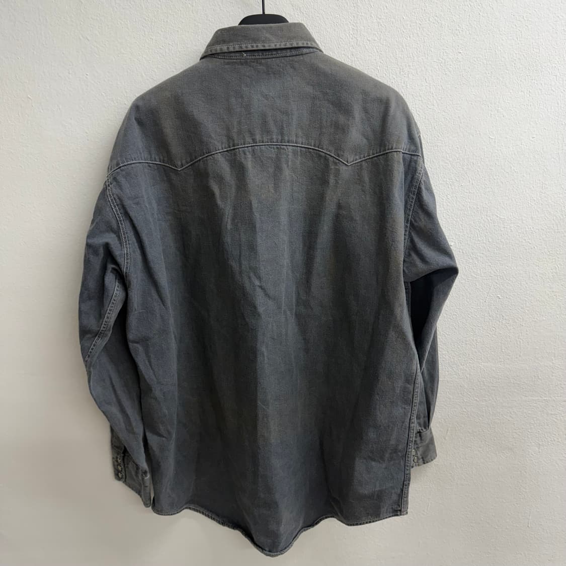 BOBSON 웨스턴 데님 셔츠 (L) 상품이미지4