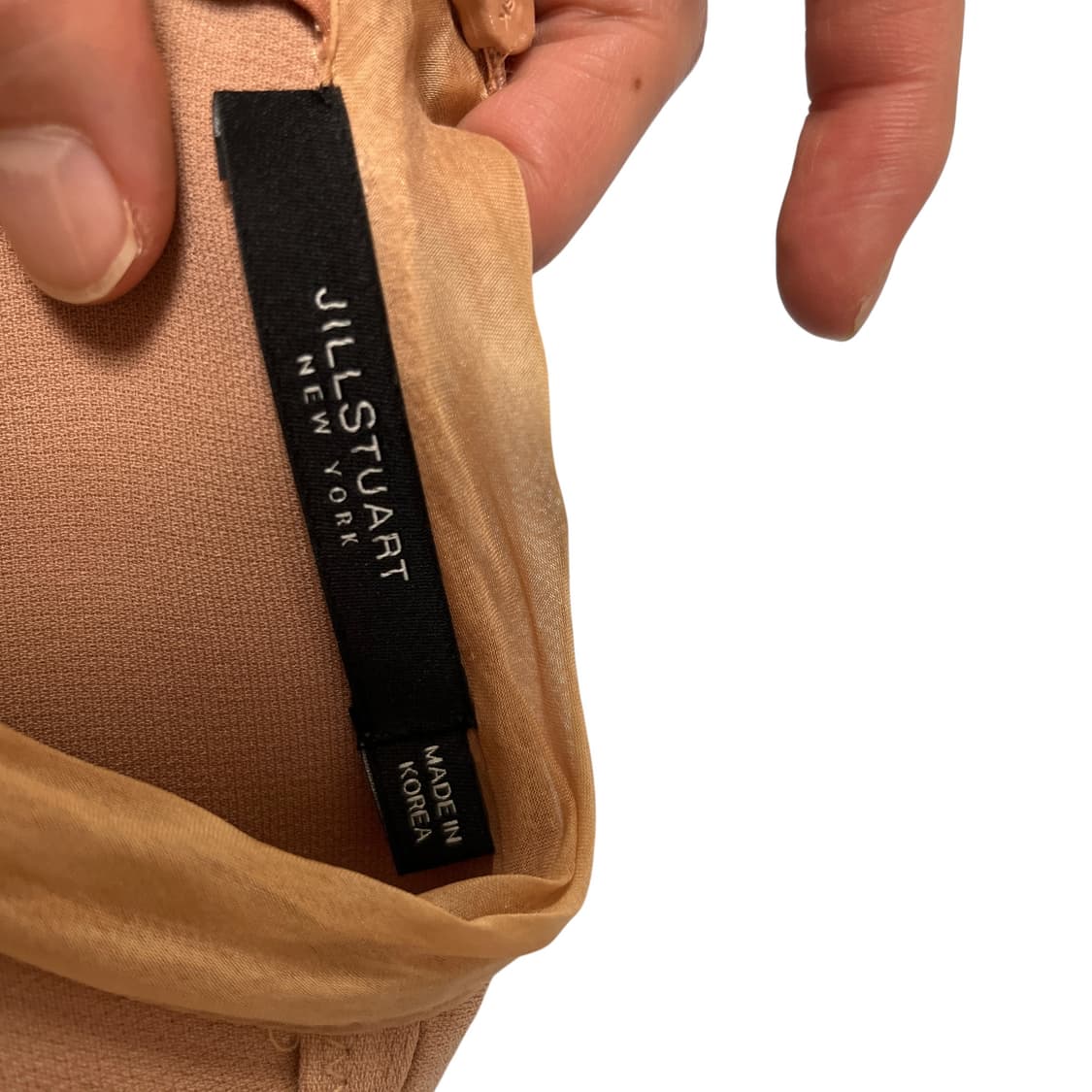 질스튜어트 레이스 베이지 원피스 상품이미지6