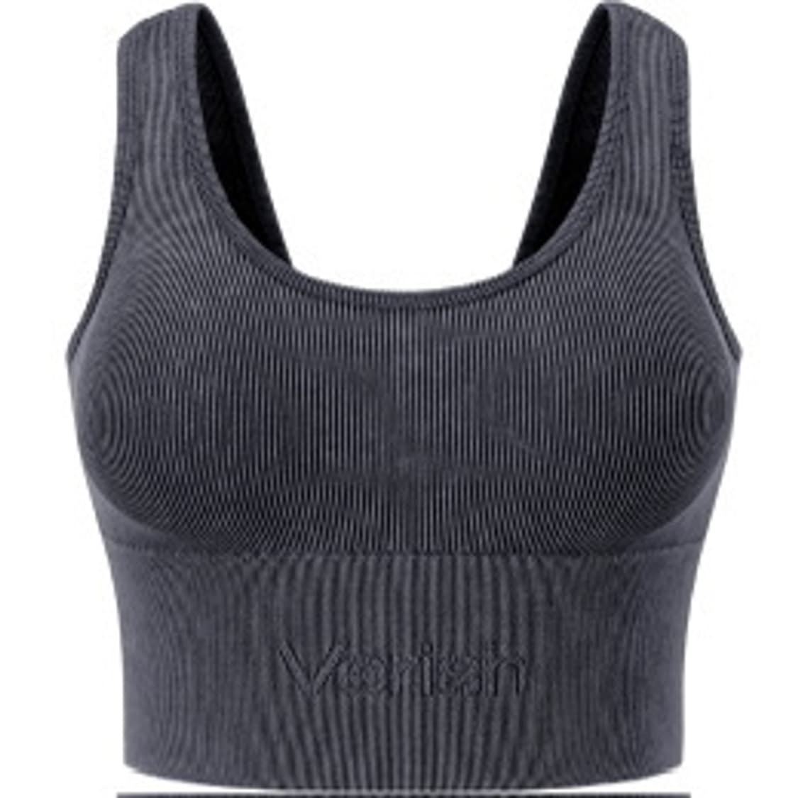 베리시 올텐션 브라탑 리브드 크롭 새상품 s-m (2가지 색상) 상품이미지2