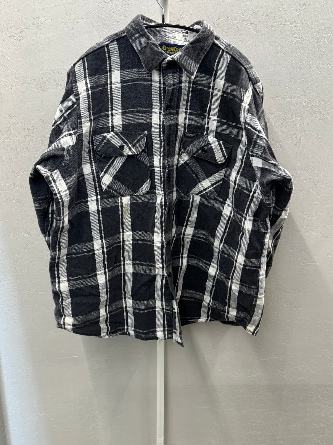 OSHKOSH 빈티지 체크 셔츠(made in USA) 상품이미지3