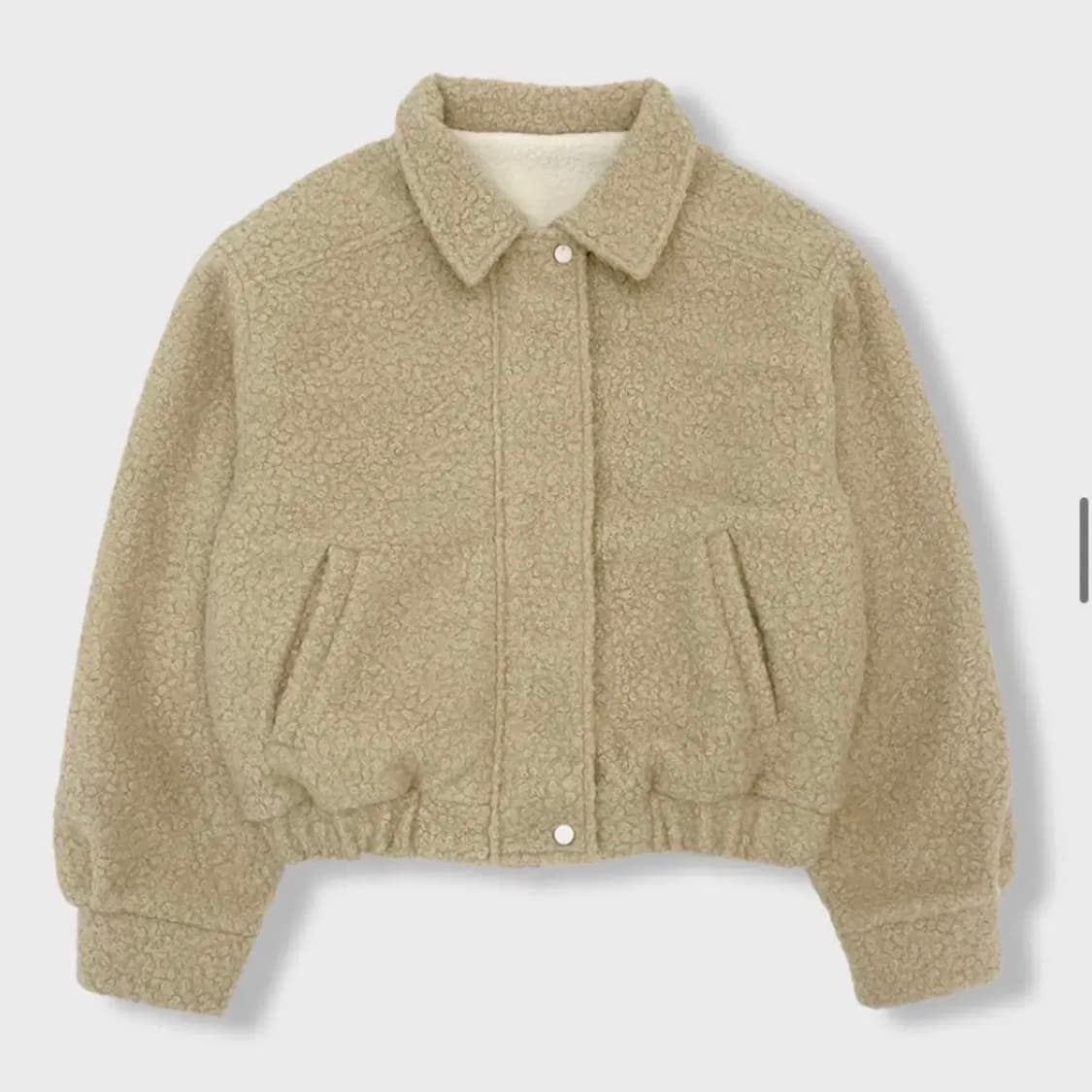 칙스 카라 버진 블루종 점퍼 베이지 상품이미지3