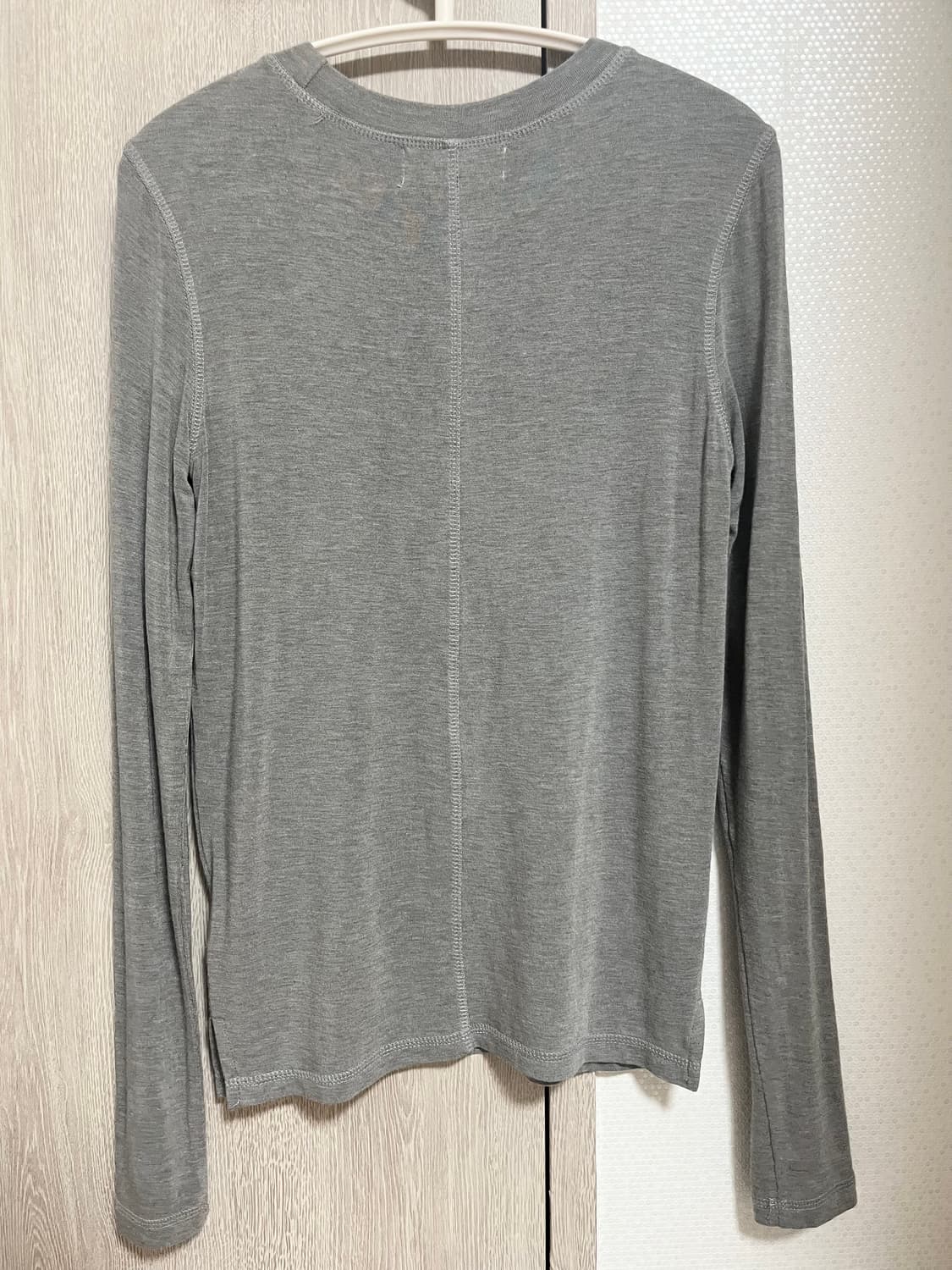 [S] 제너럴아이디어 소프트 베이직 롱 슬리브 티 상품이미지7