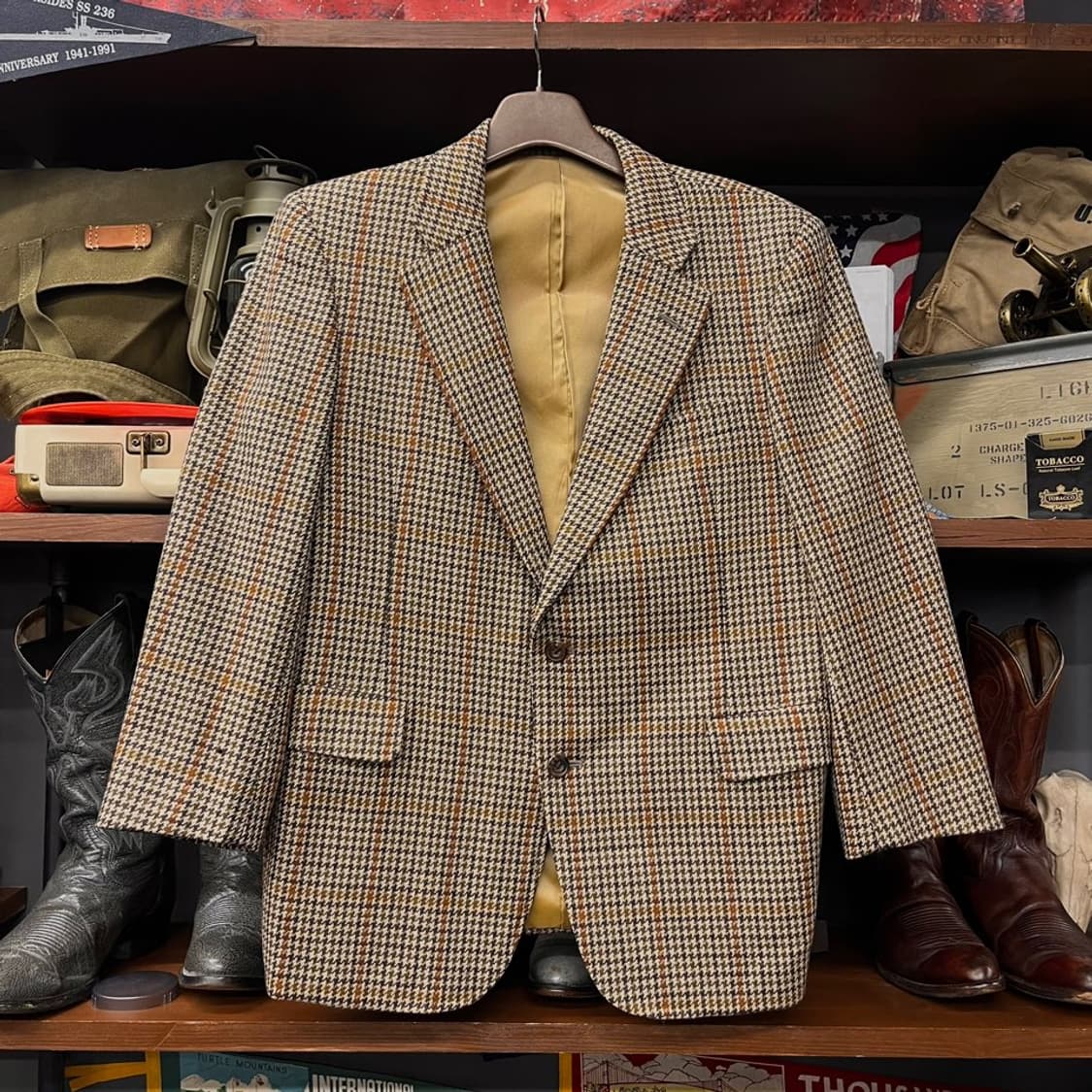 90s 버버리 건클립 체크 패턴 테일러드 블레이져 명품 정장 N000 상품이미지1