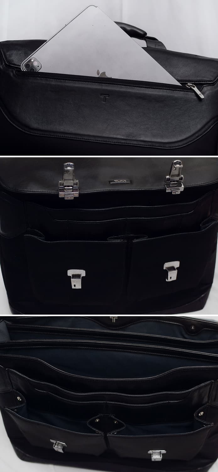 투미 (TUMI) 포뮬러T 타르가 가죽탑 브리프케이스 (숄더.크로스) 상품이미지6