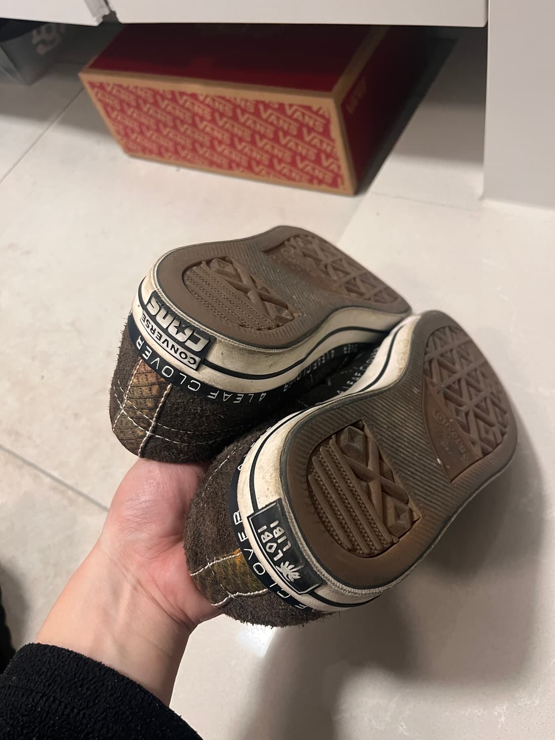 🍀컨버스 x 파타 원스타 스웨이드 브라운 270 상품이미지3