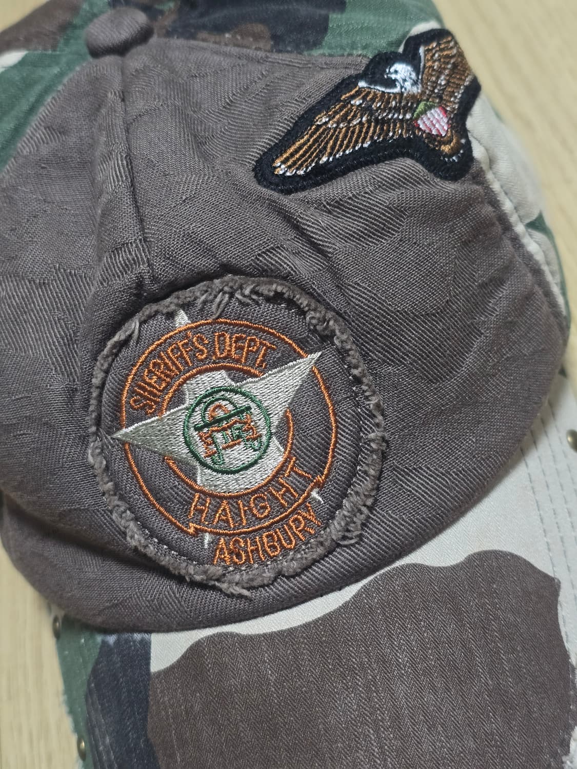 Ashbury 애쉬버리 빈티지 밀리터리 볼캡 상품이미지3