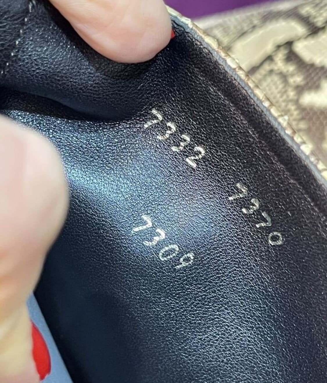 PRADA 11 /FW 부츠(파이톤 스킨-뱀피)38 사이즈-해외발송 상품이미지10