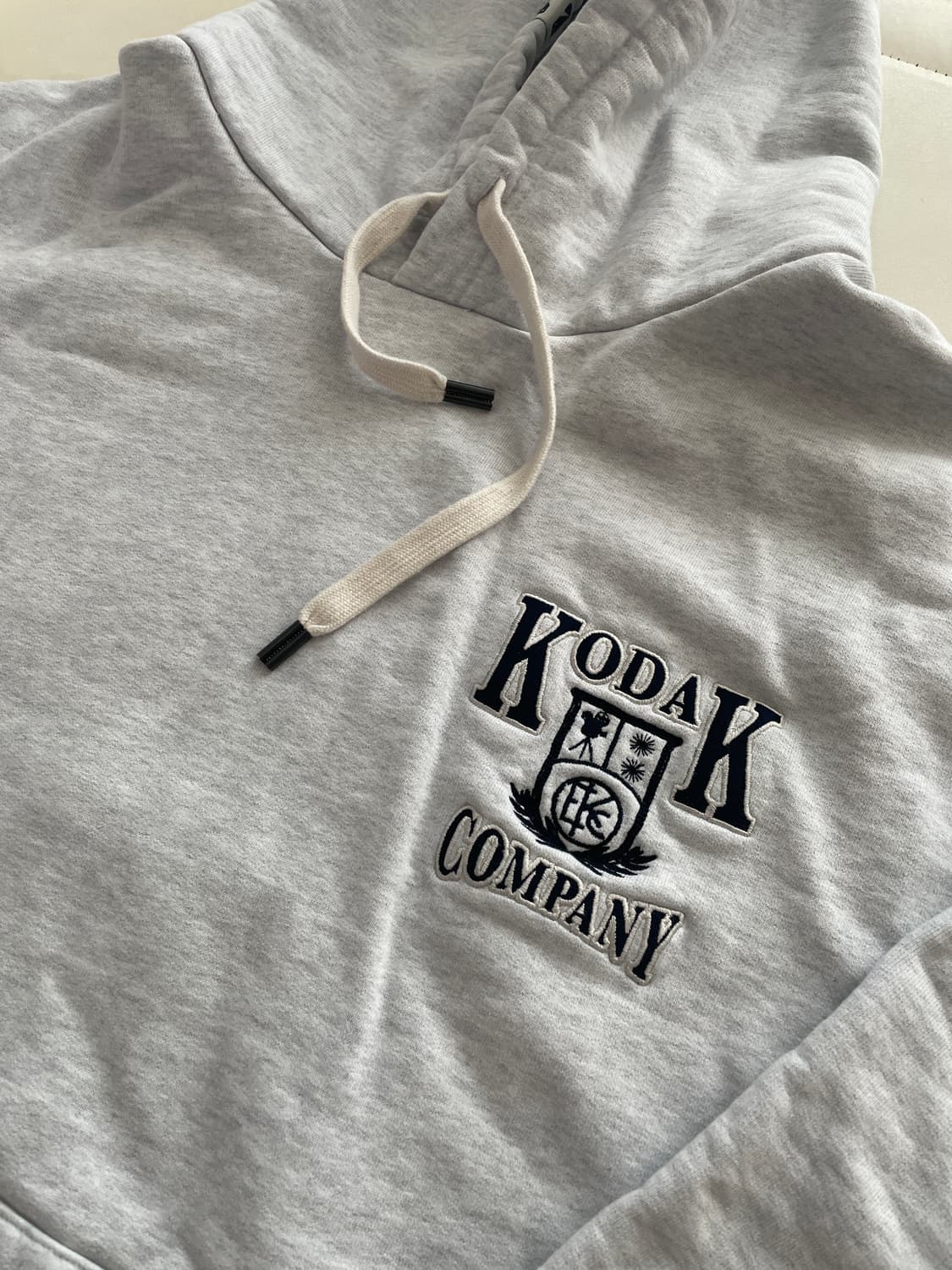 [XL] 코닥 컴퍼니 헤비 후드티 그레이 상품이미지2