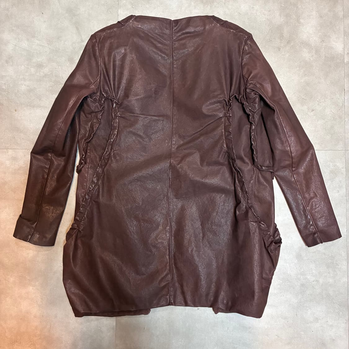 마르니 카우레더 소가죽 오픈 자켓 상품이미지2